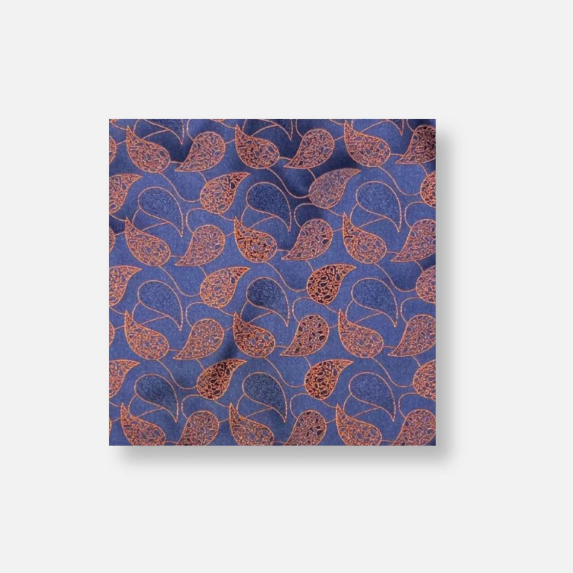 Aksel Paisley Pocket Square | New Edition Fashion Discount