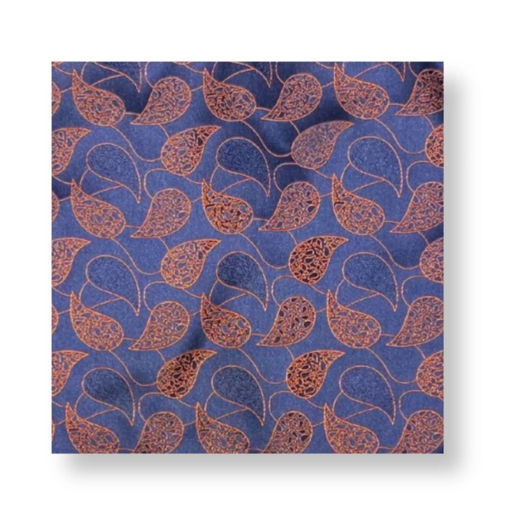 Aksel Paisley Pocket Square | New Edition Fashion Discount