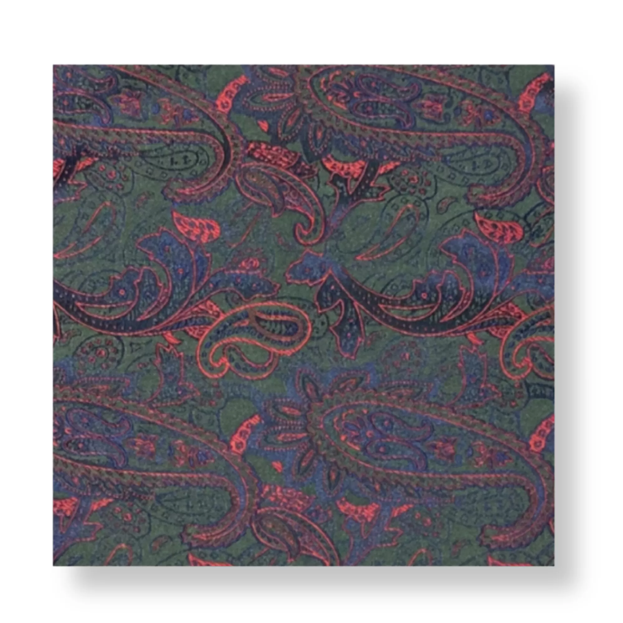 Ames Paisley Pocket Square | New Edition Fashion Clearance