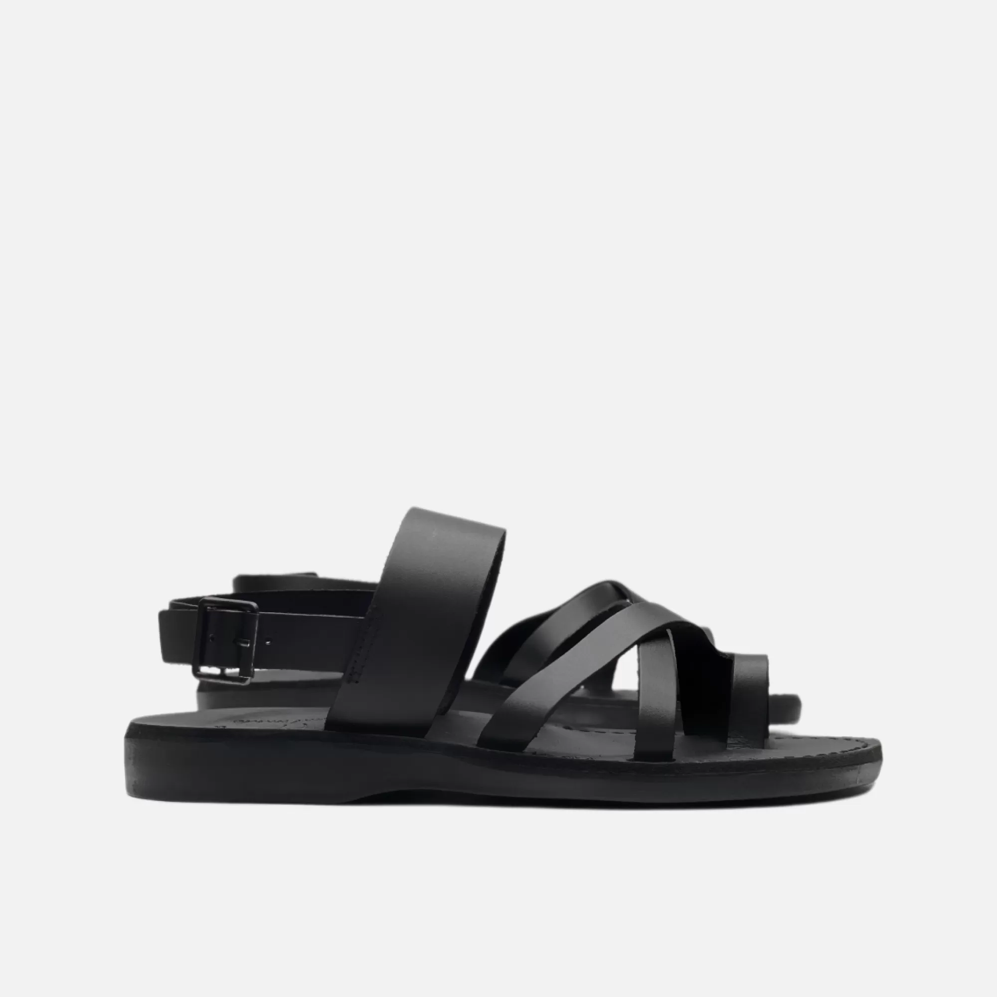 Amos Ankle Strap Flat Sandals | New Edition Fashion Cheap