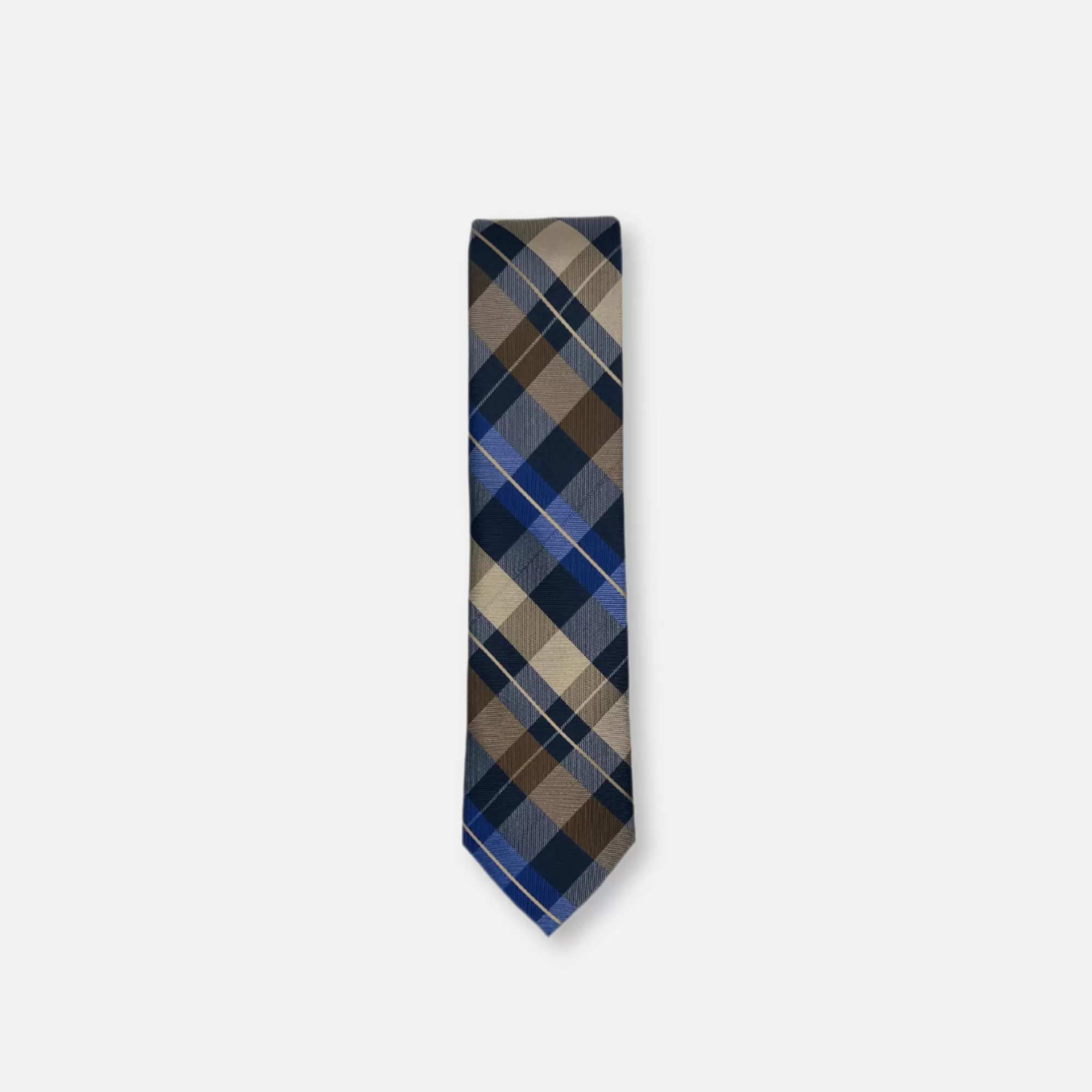 Bach Slim Plaid Tie | New Edition Fashion Sale