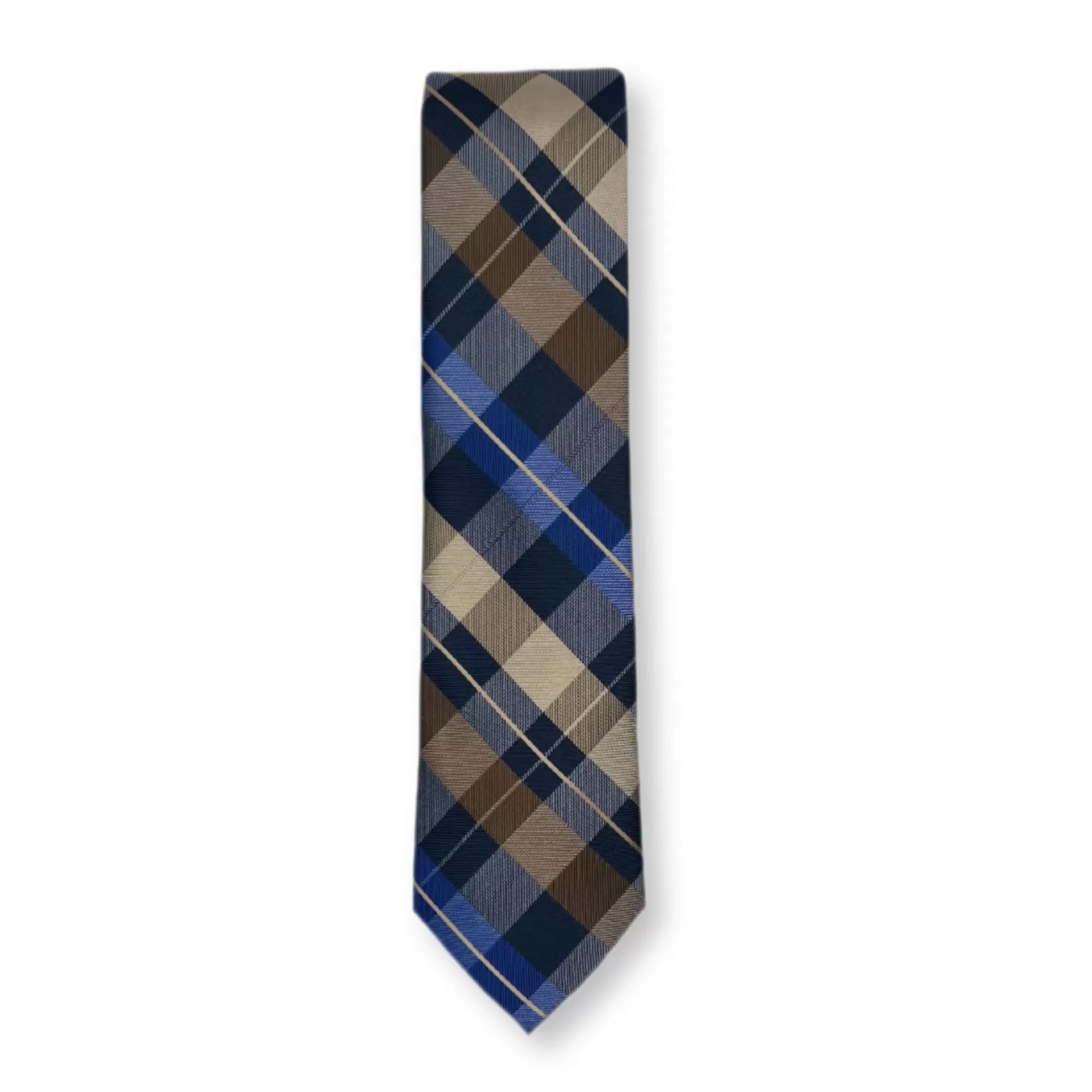 Bach Slim Plaid Tie | New Edition Fashion Sale