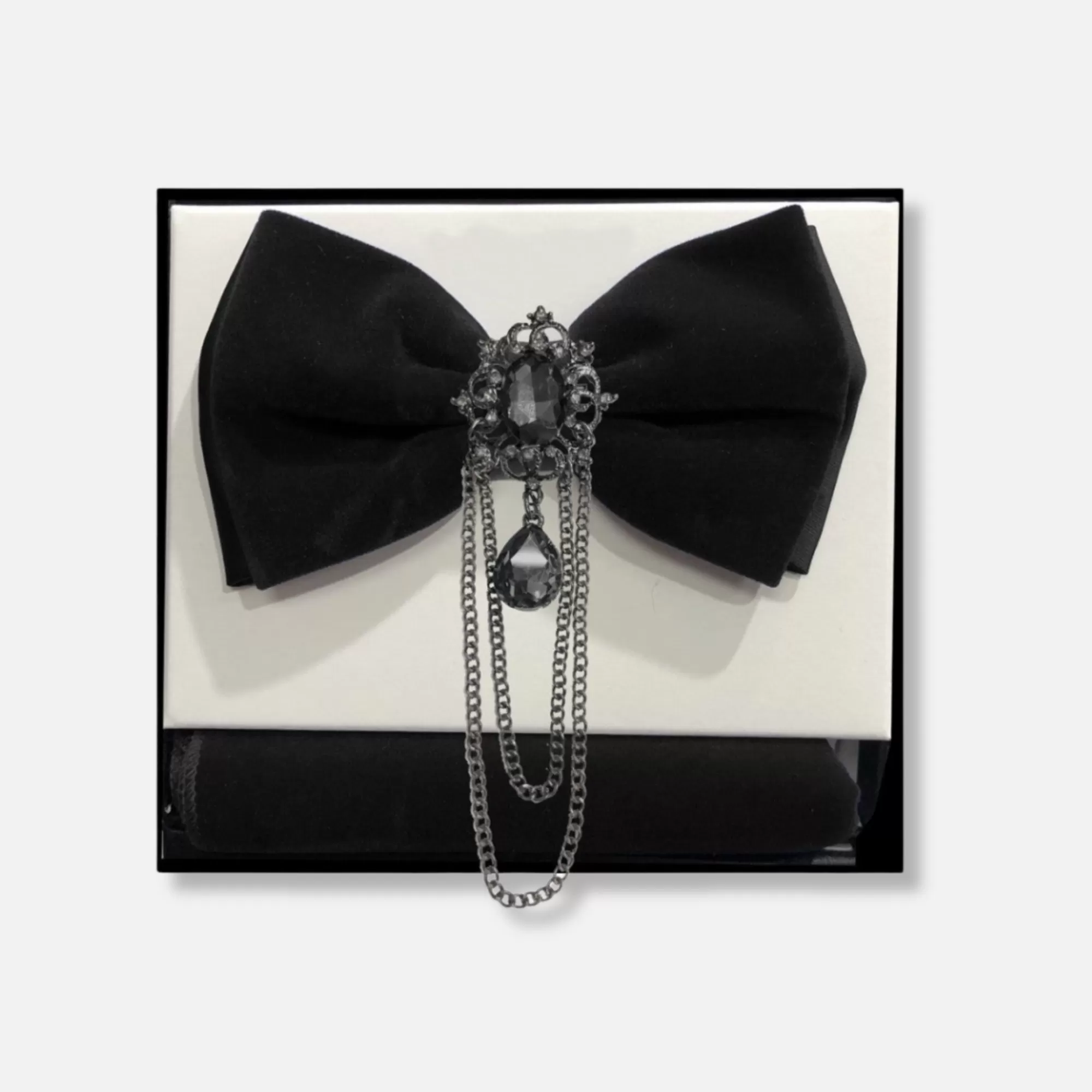 Bayne Brooch Velvet Bow Tie | New Edition Fashion Best Sale