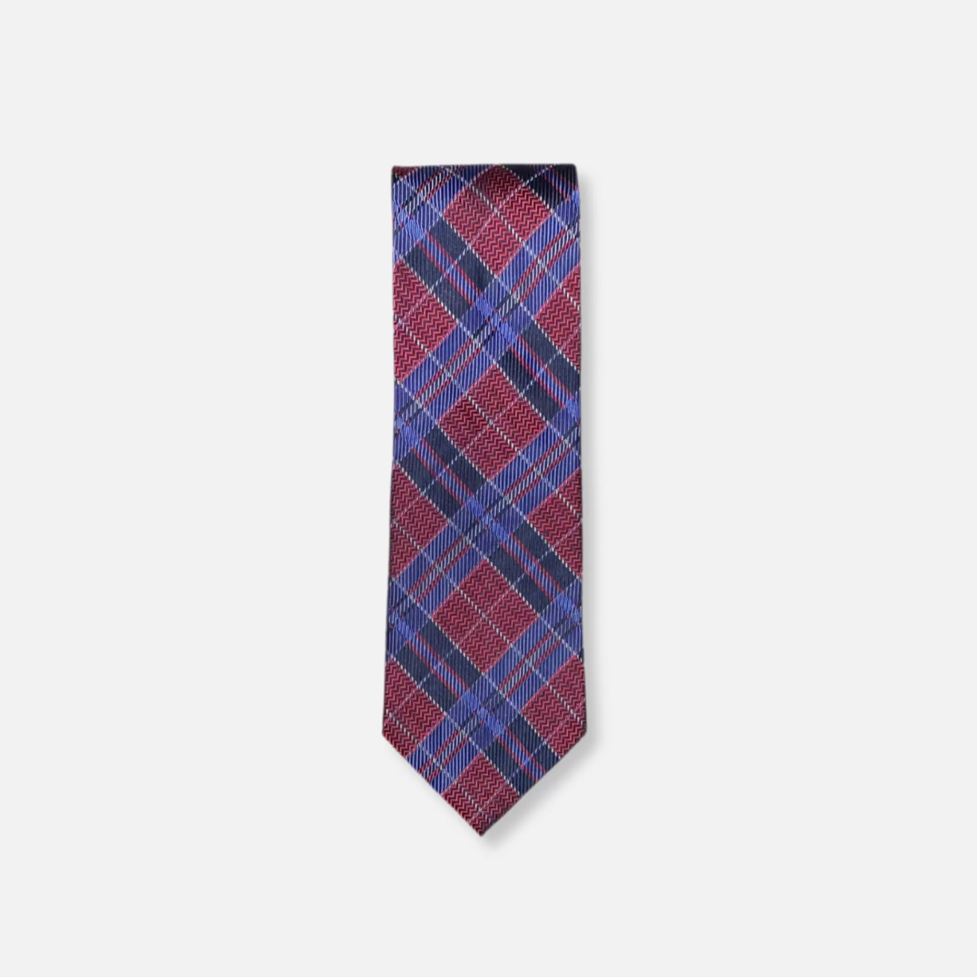 Blake Plaid Silk Tie | New Edition Fashion Sale