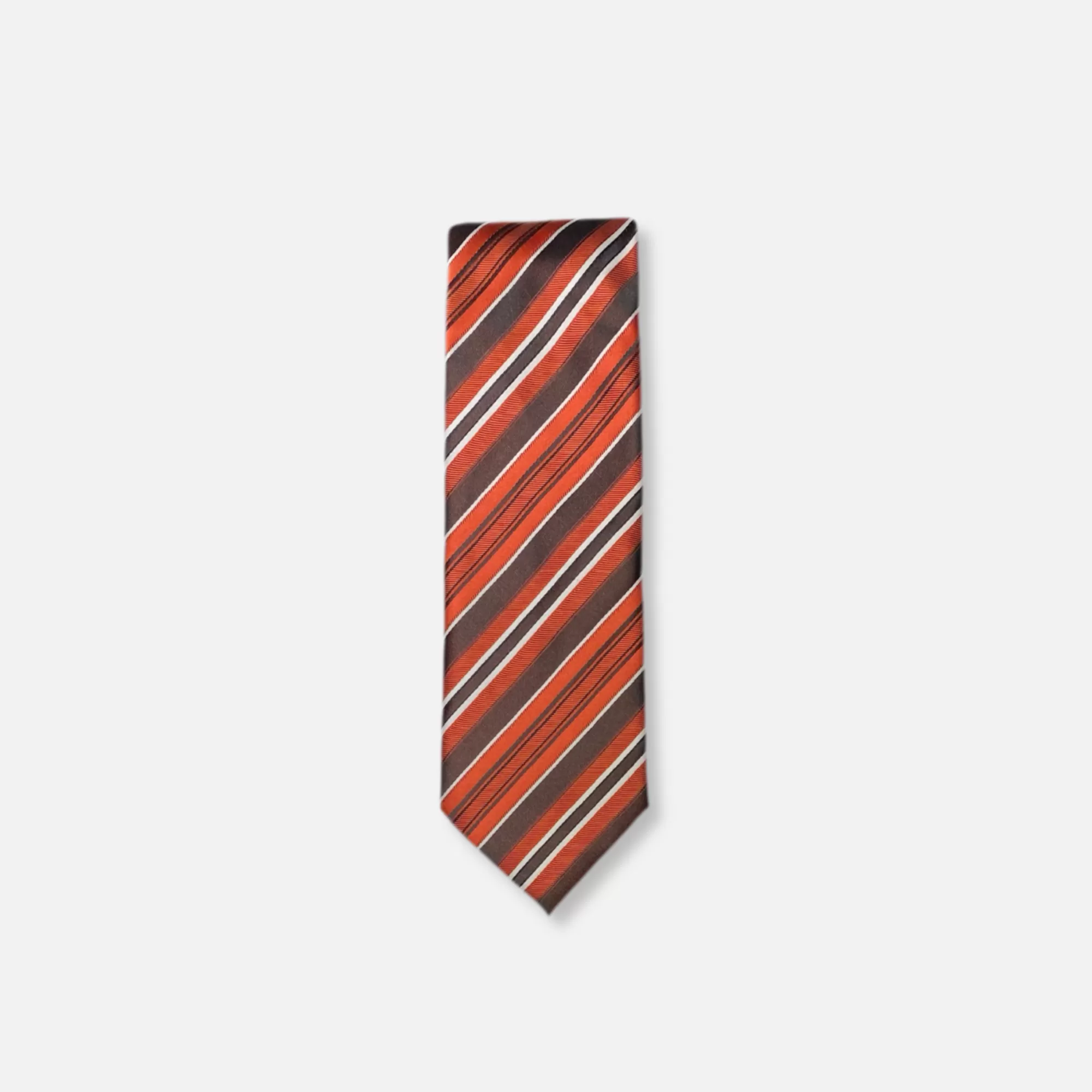 Burchard Classic Striped Tie | New Edition Fashion Clearance