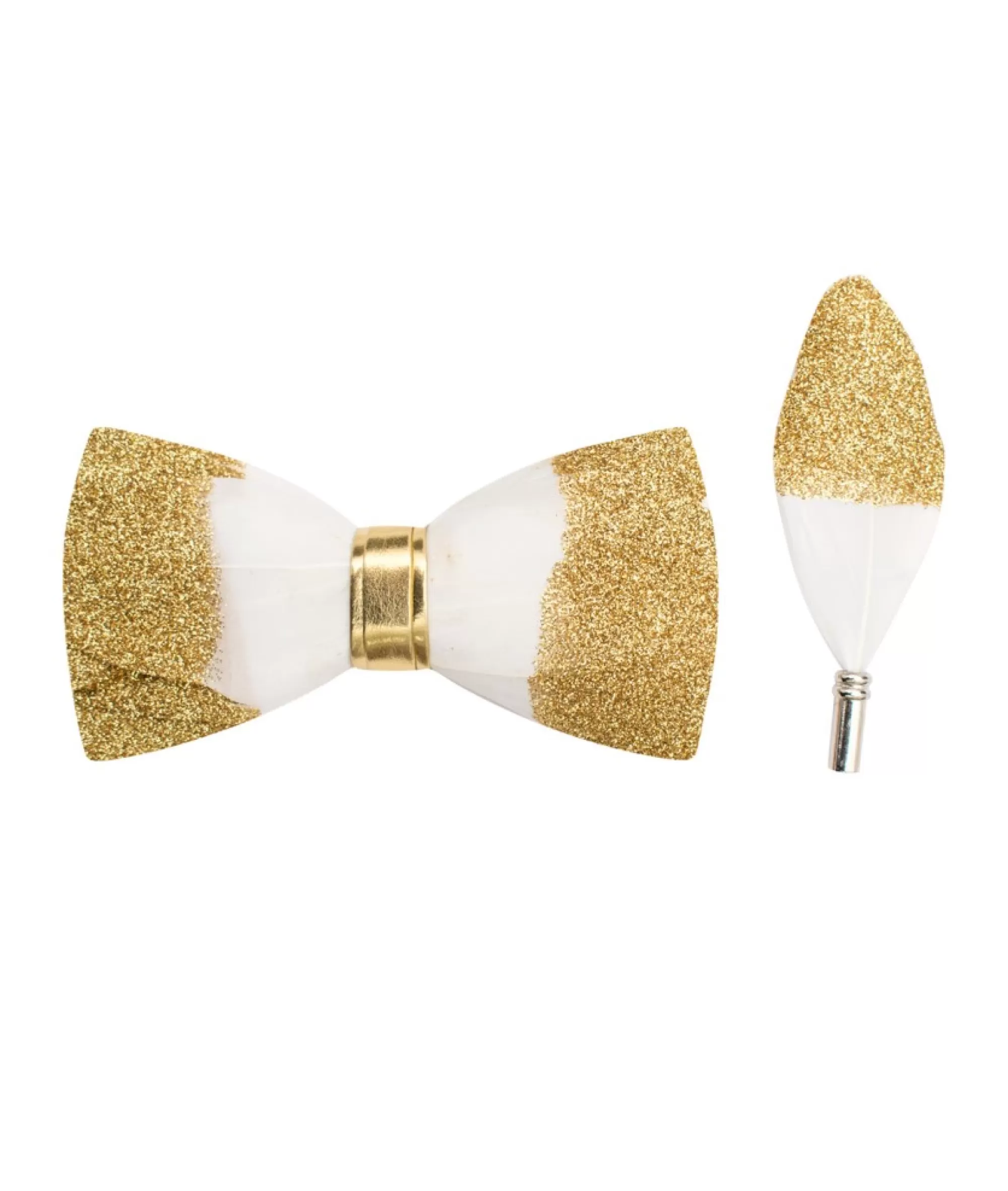 Burlin Feather Bow Tie | New Edition Fashion Hot