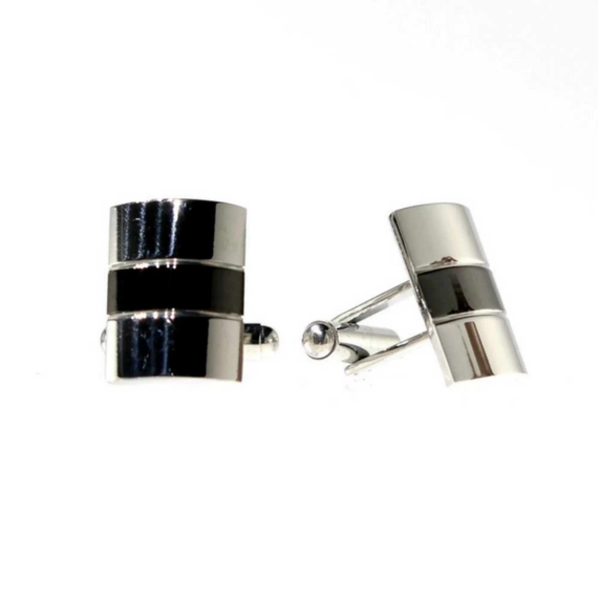 Court Rectangle Two Tone Cuff Links | New Edition Fashion Hot