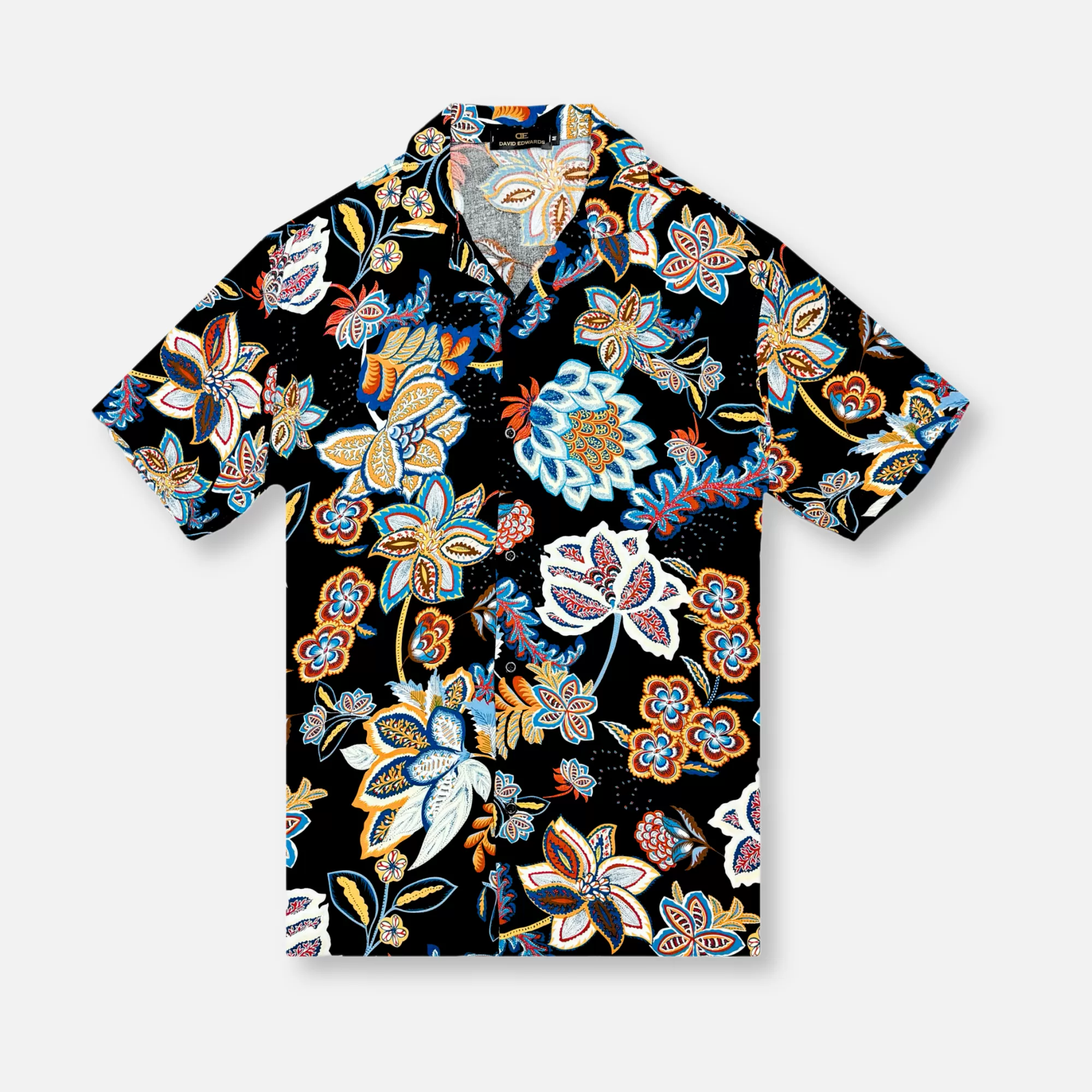 Darland Tropical Revere Collar Shirt | New Edition Fashion Cheap