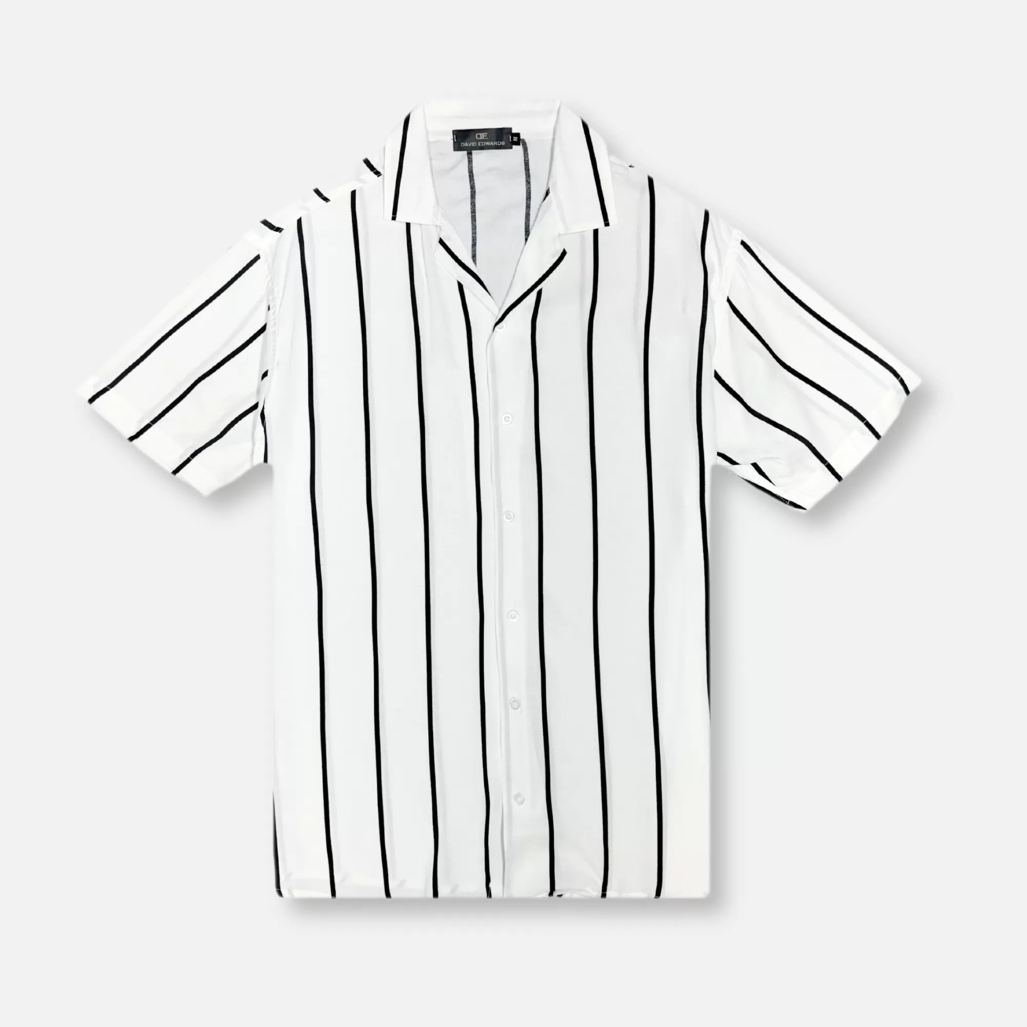 Dasher Striped Revere Collar Shirt | New Edition Fashion Flash Sale