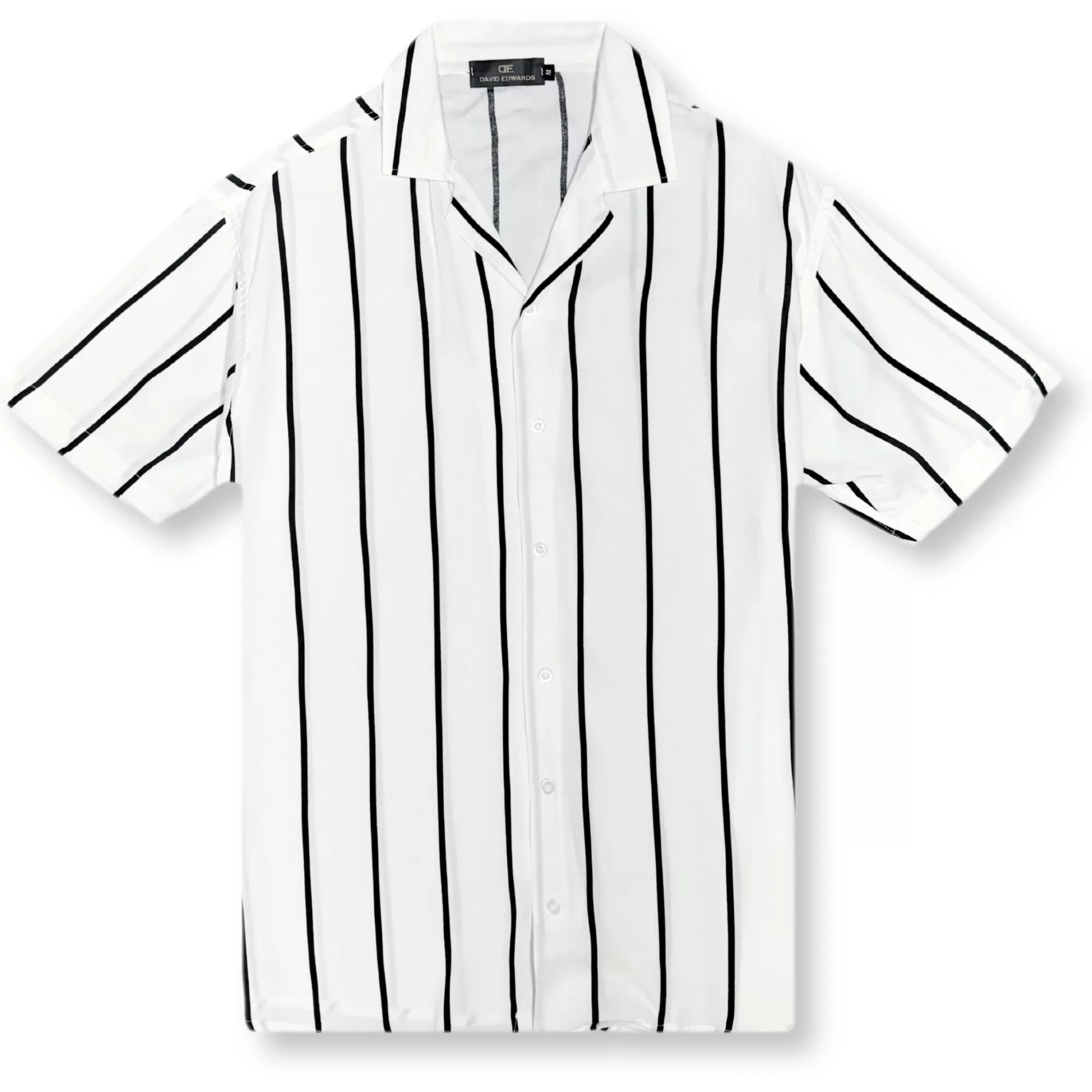 Dasher Striped Revere Collar Shirt | New Edition Fashion Flash Sale