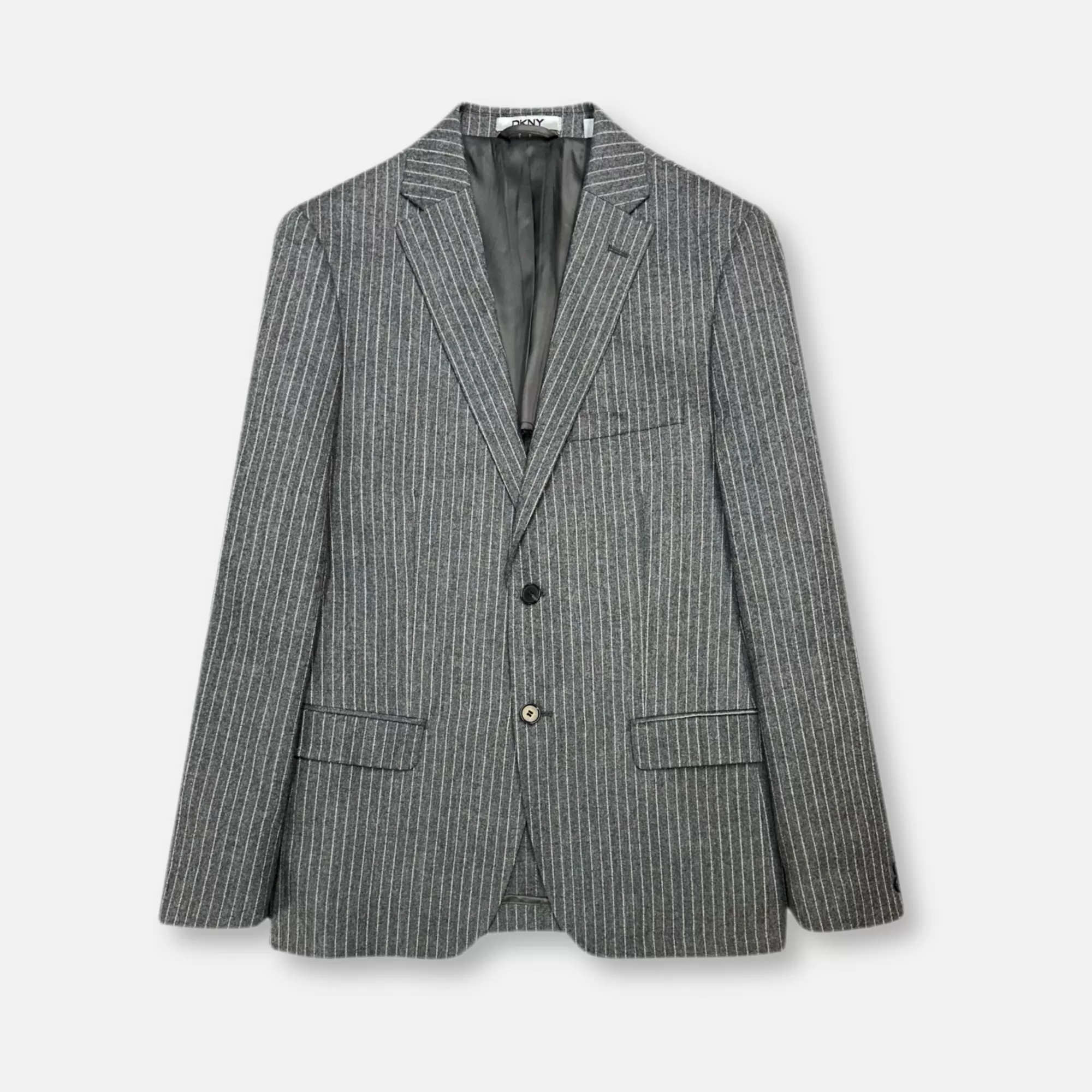 Daspin Pinstriped Wool Suit | New Edition Fashion Flash Sale