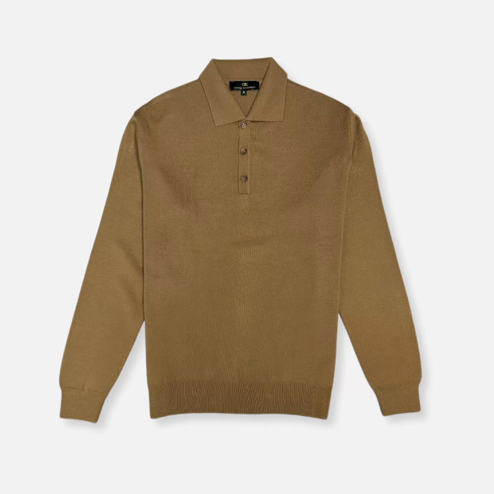 Dave Knitted Solid Polo Sweater | New Edition Fashion Store