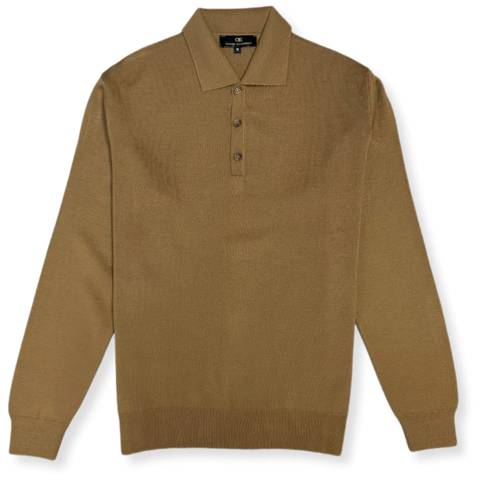 Dave Knitted Solid Polo Sweater | New Edition Fashion Store