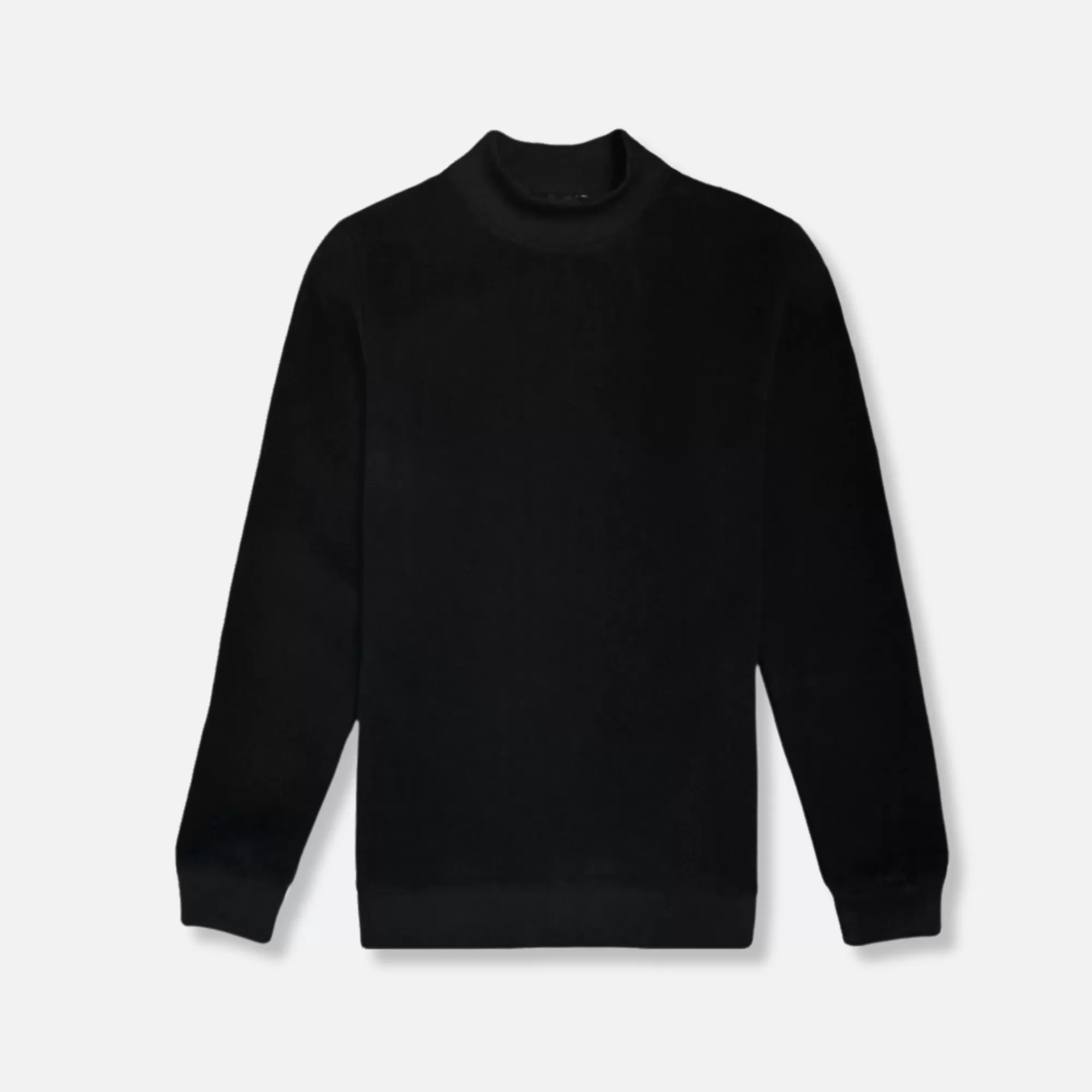 Daytona Solid Mockneck Sweatshirt | New Edition Fashion Cheap