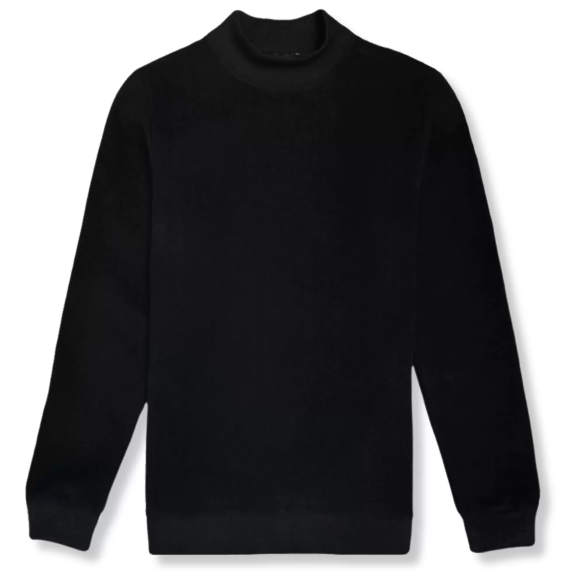 Daytona Solid Mockneck Sweatshirt | New Edition Fashion Cheap