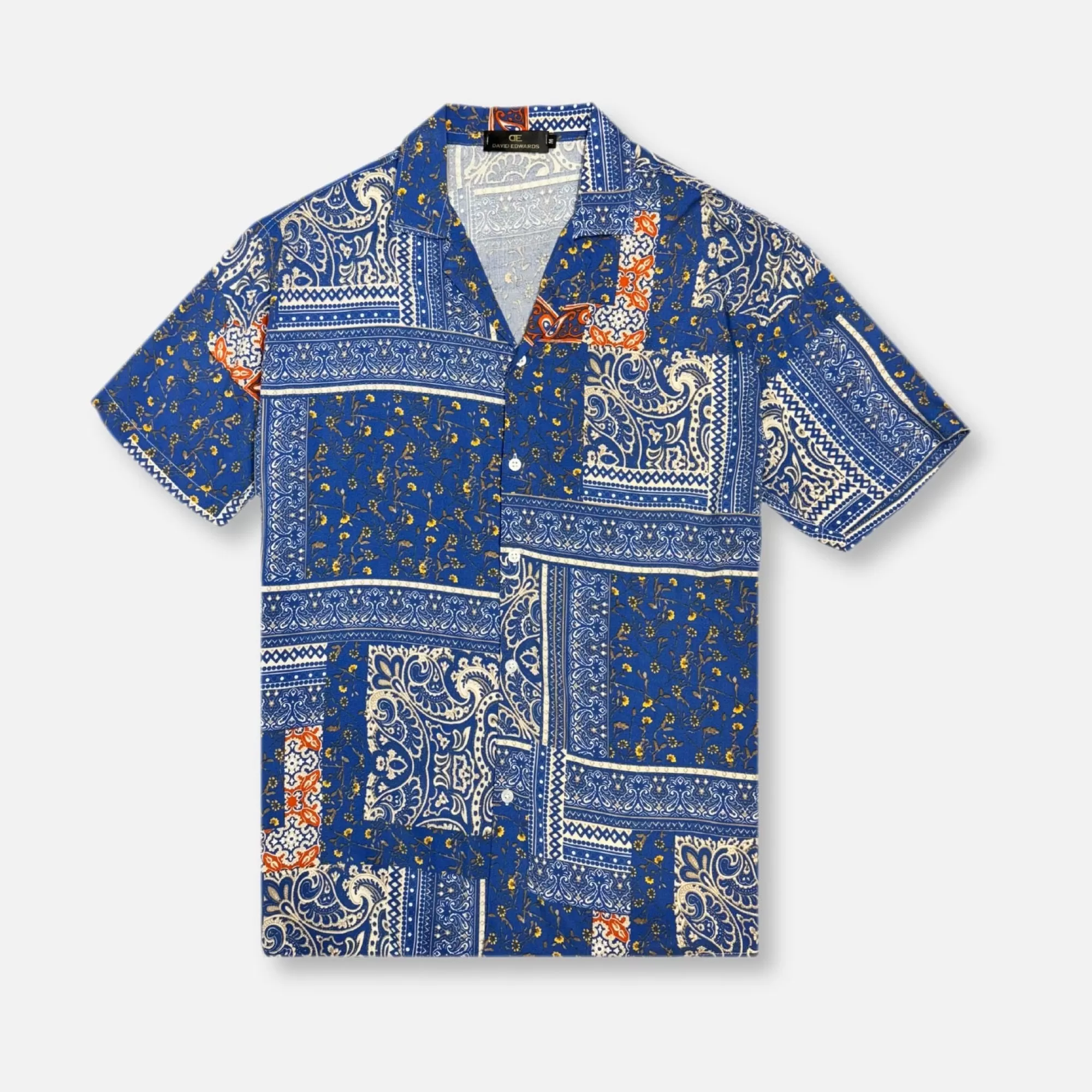 Daywalt Bandana Revere Collar Shirt | New Edition Fashion Online