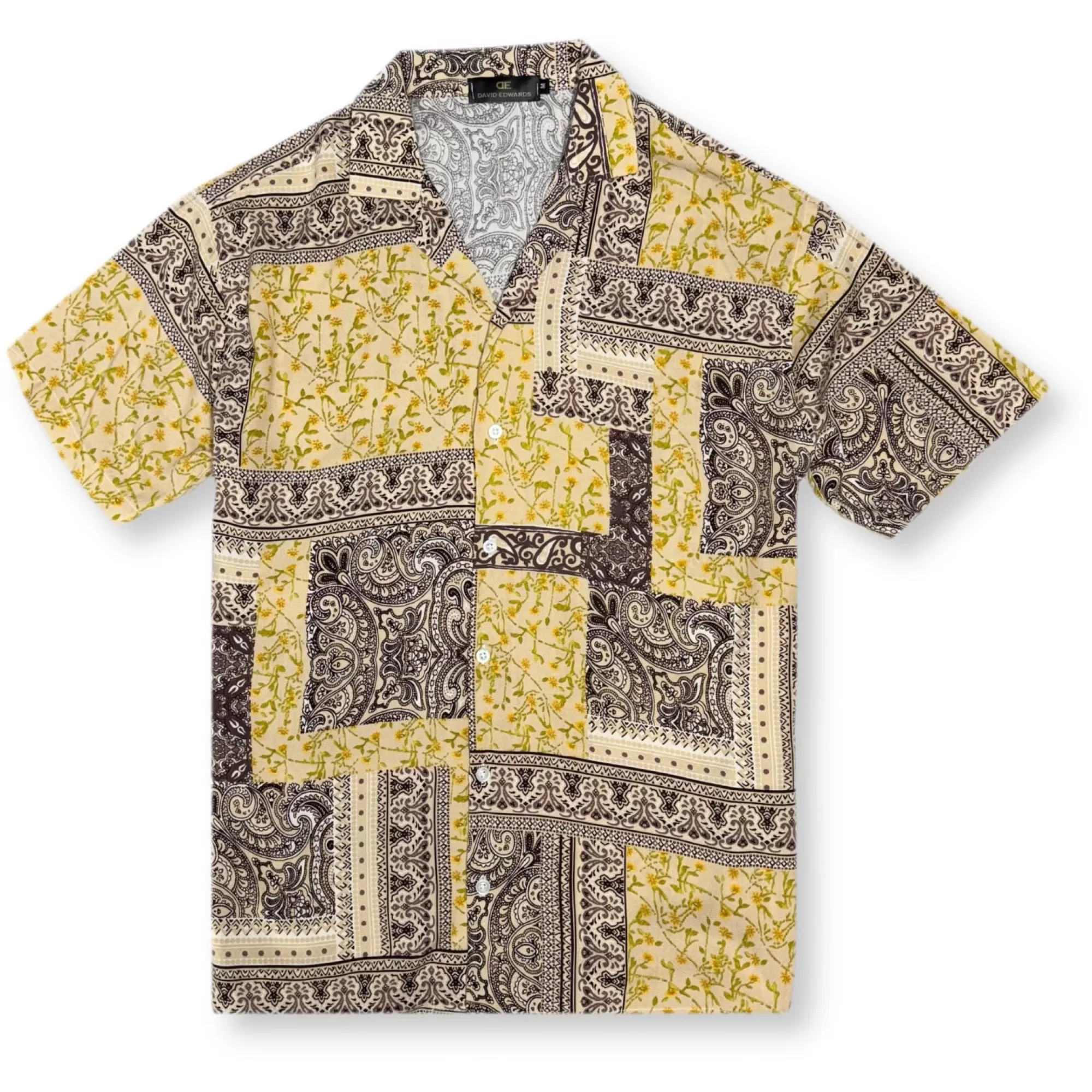 Daywalt Bandana Revere Collar Shirt | New Edition Fashion Hot