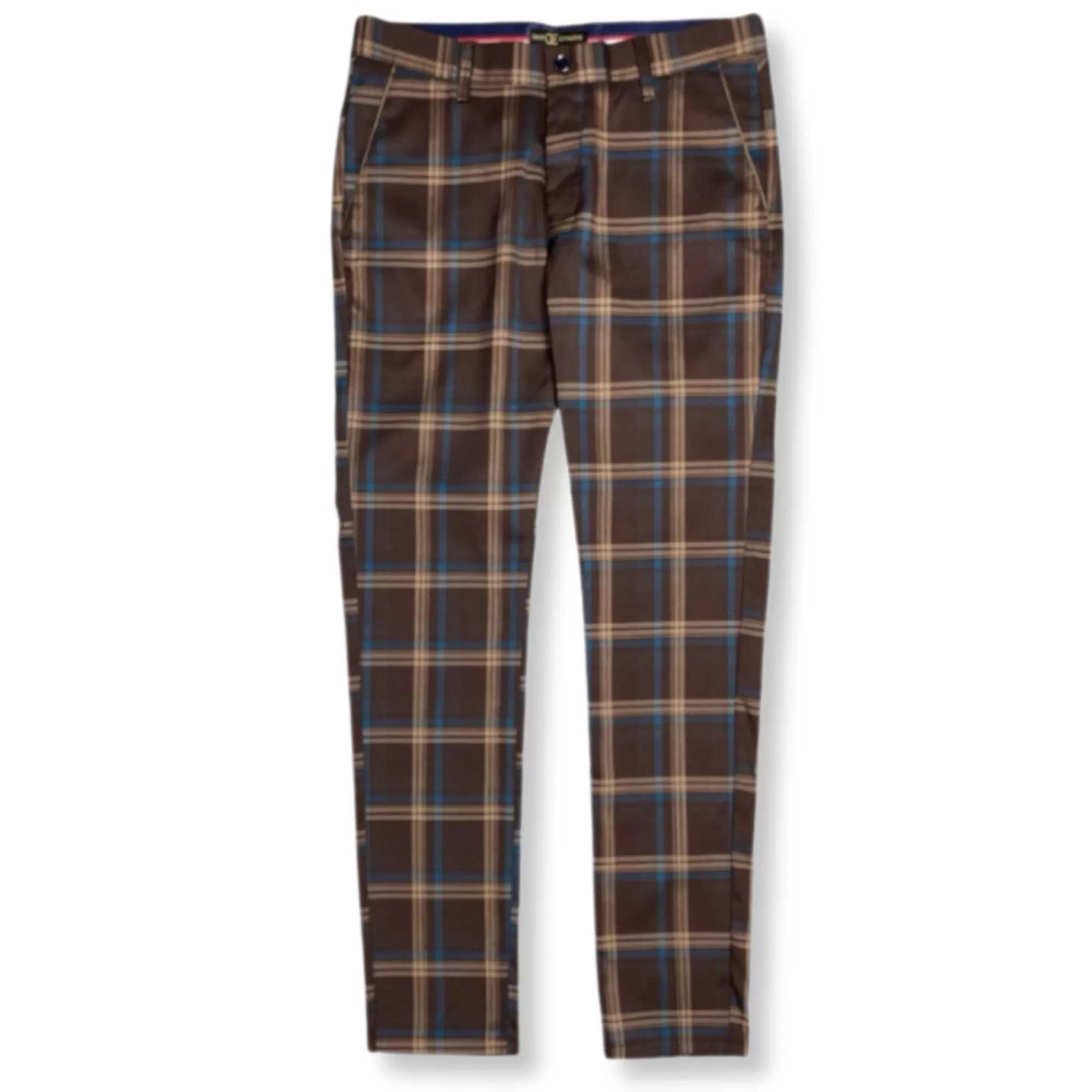 Dempsey Slim Fit Plaid Pants | New Edition Fashion Cheap