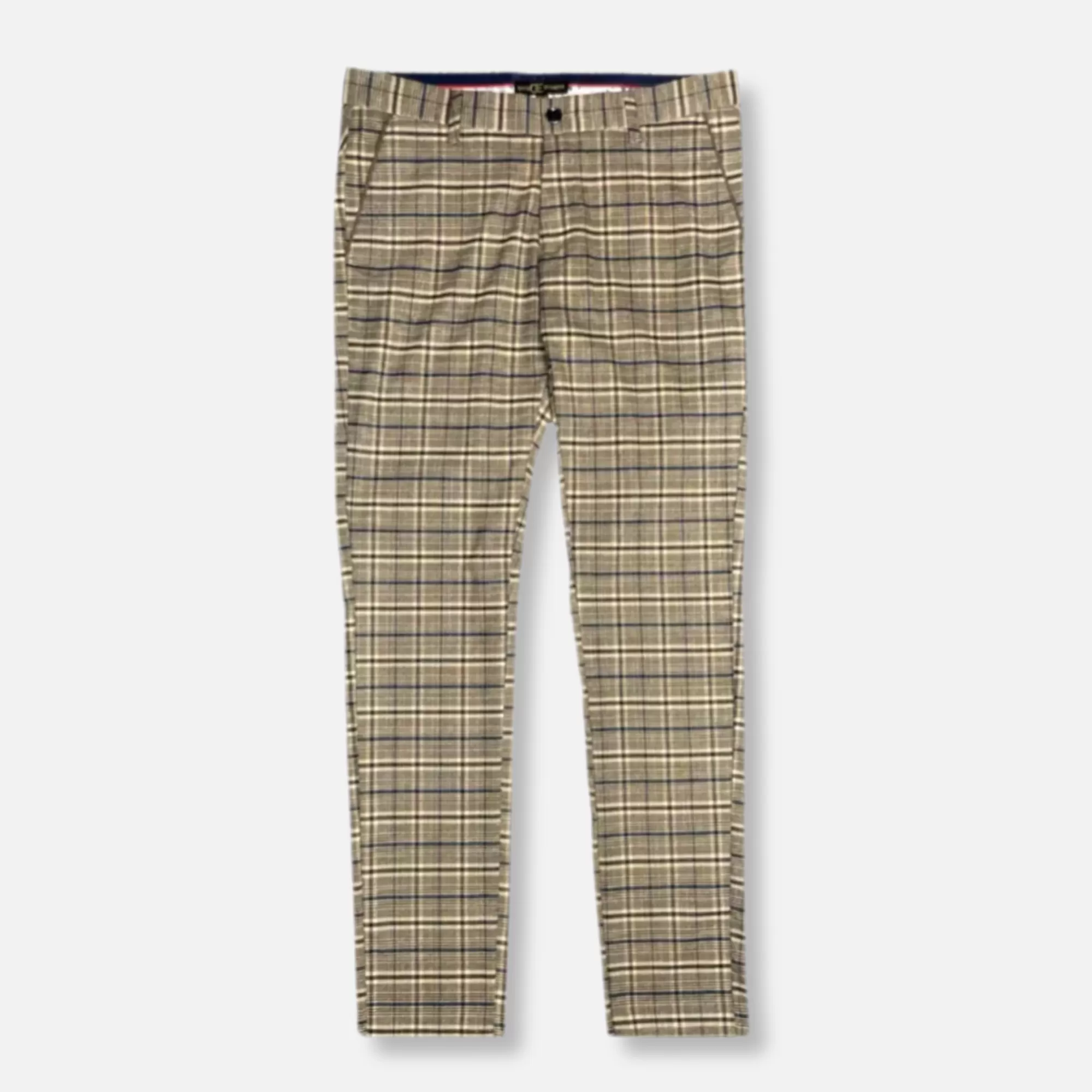 Dennis Slim Fit Plaid Pants | New Edition Fashion Sale