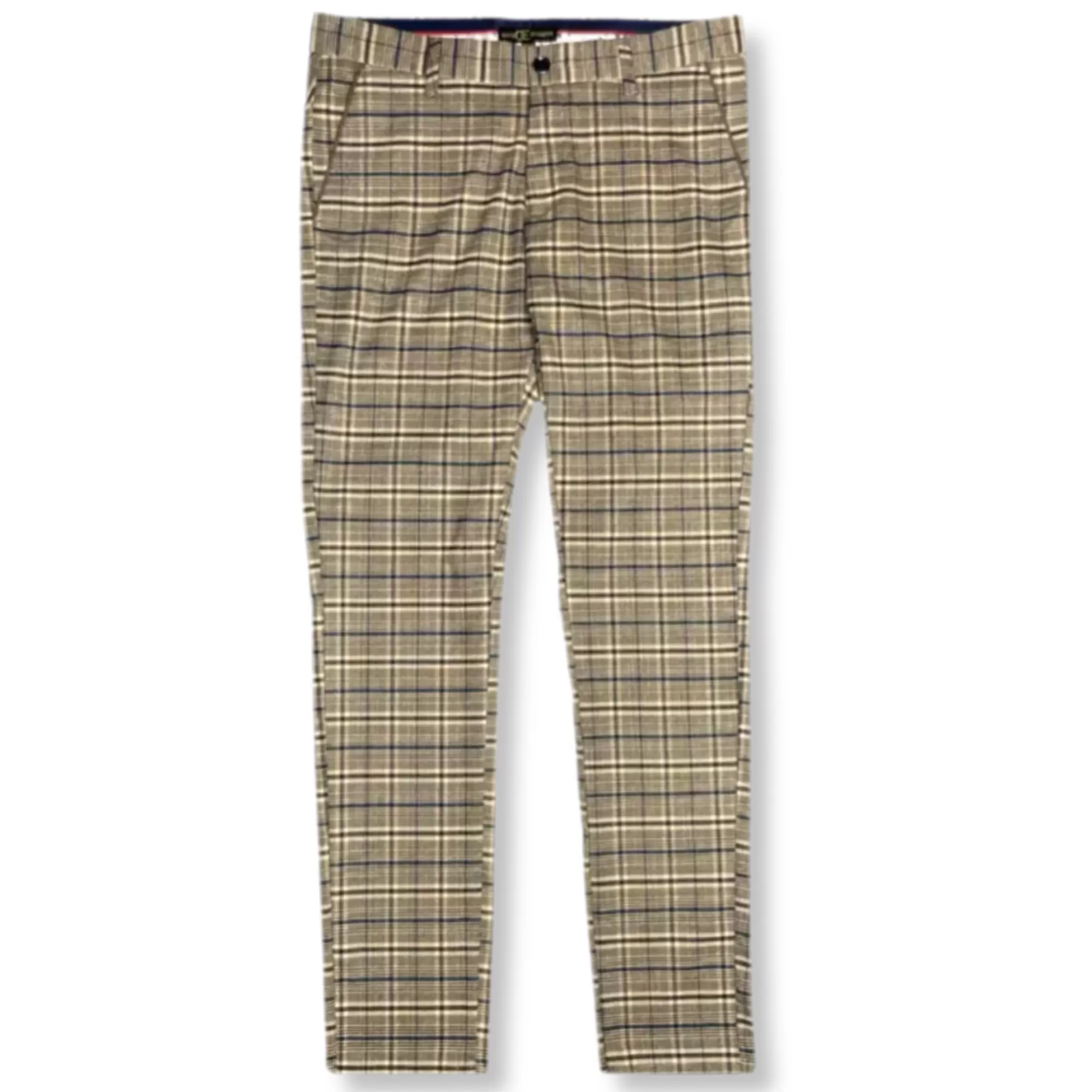 Dennis Slim Fit Plaid Pants | New Edition Fashion Sale