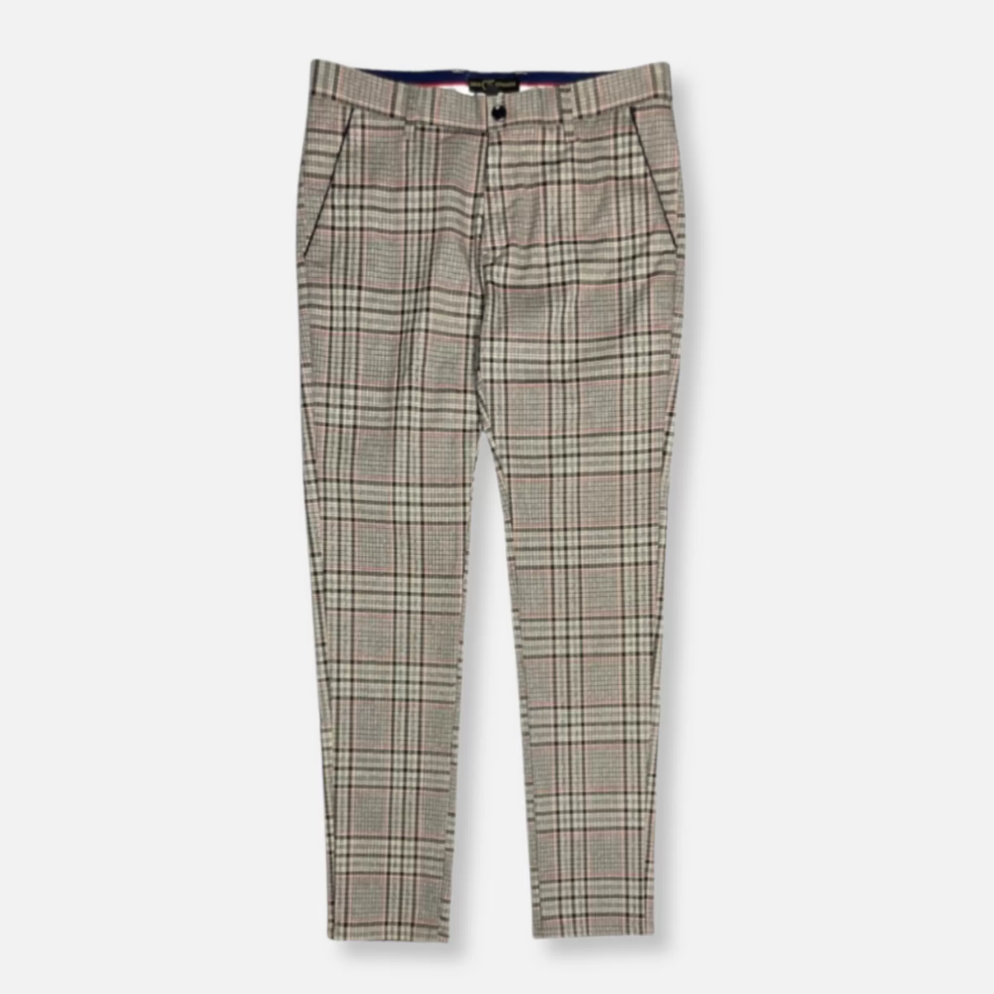 Densley Slim Fit Plaid Pants | New Edition Fashion Cheap