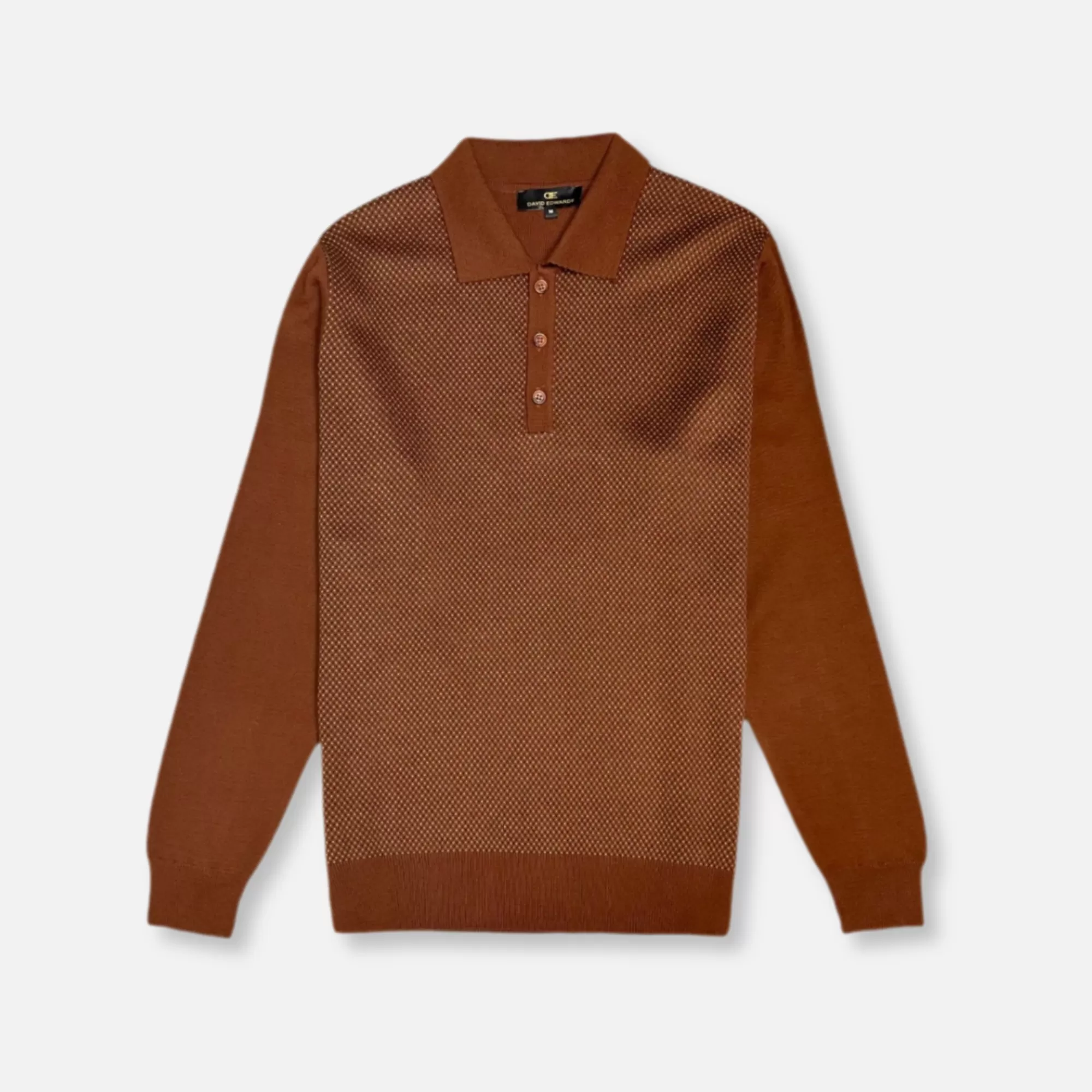 Dentino Knitted Polo Sweater | New Edition Fashion Sale