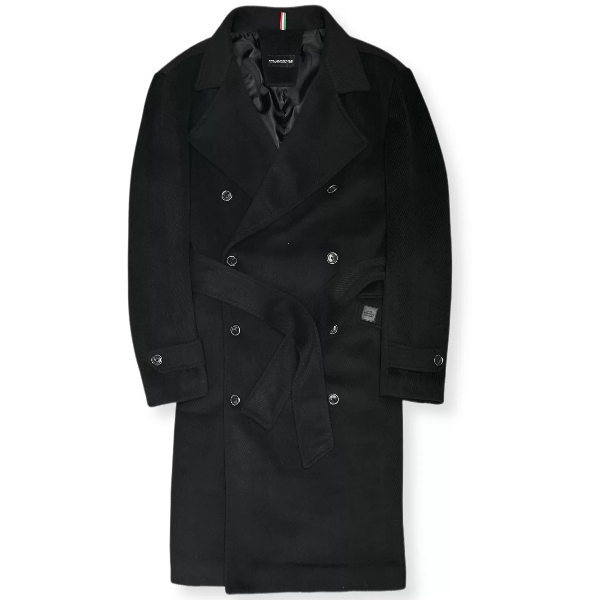 Derrik Cappotto Double Breast Overcoat | New Edition Fashion Best