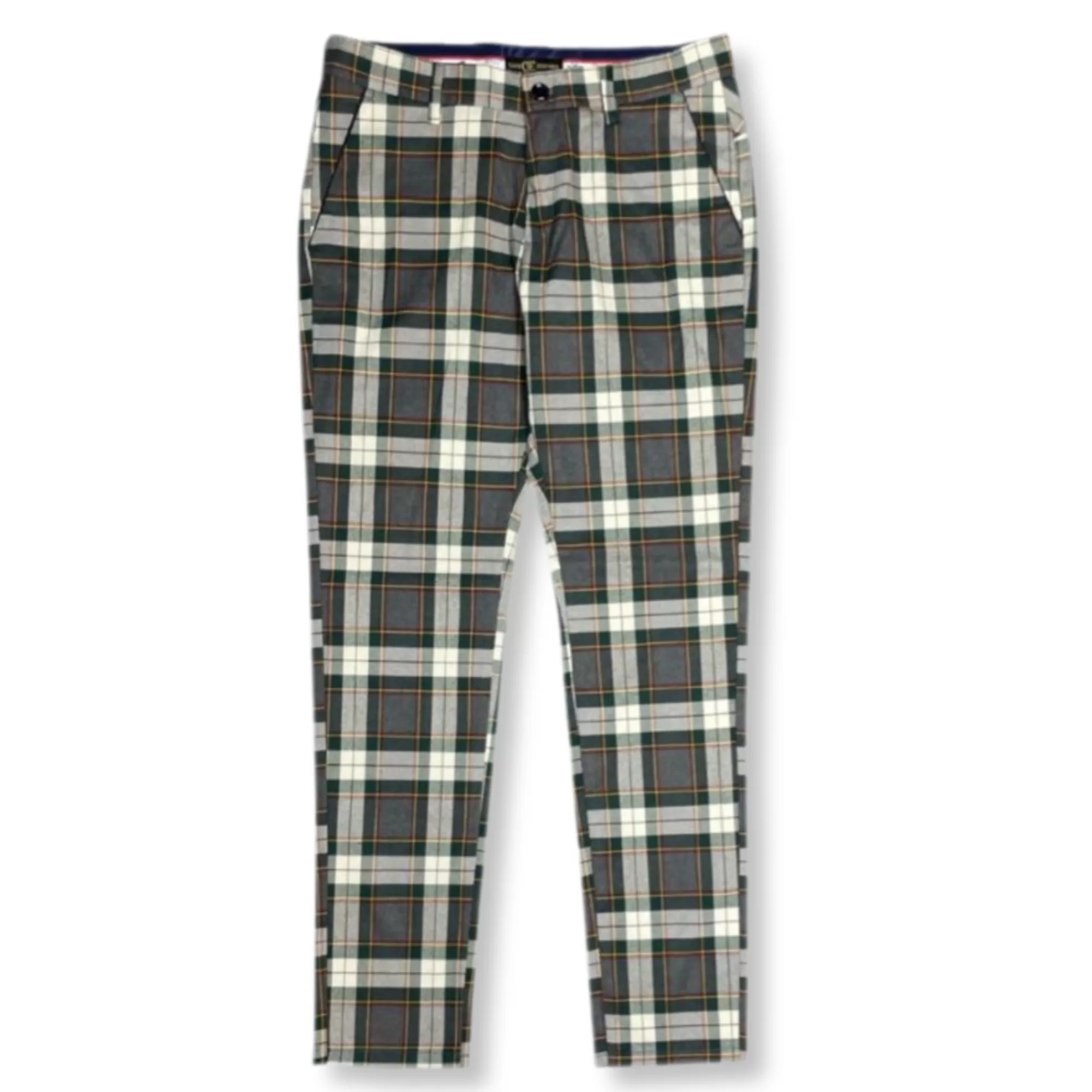 Destin Slim Fit Plaid Pants | New Edition Fashion Best Sale