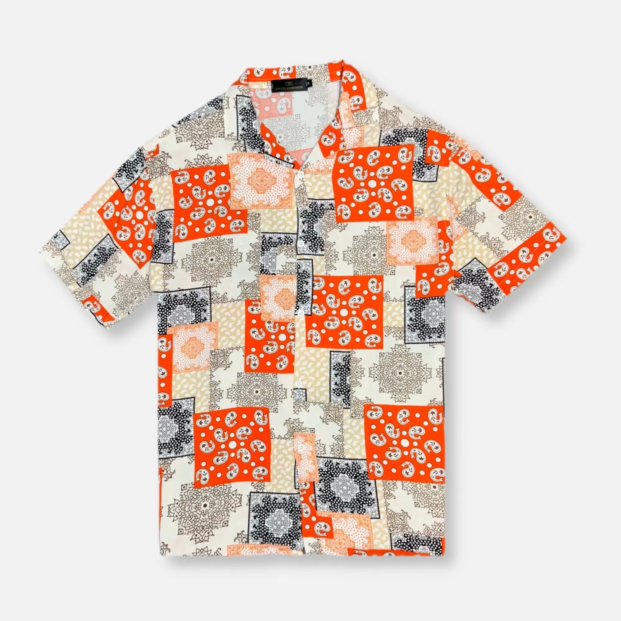 Devote Tropical Revere Collar Shirt | New Edition Fashion Outlet