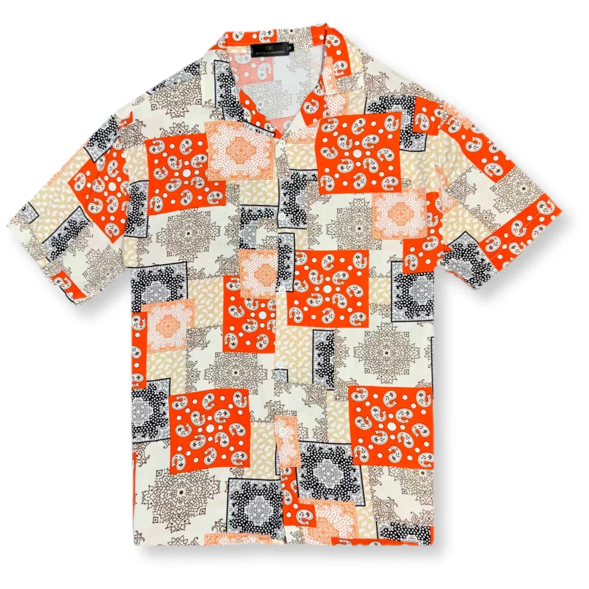 Devote Tropical Revere Collar Shirt | New Edition Fashion Outlet