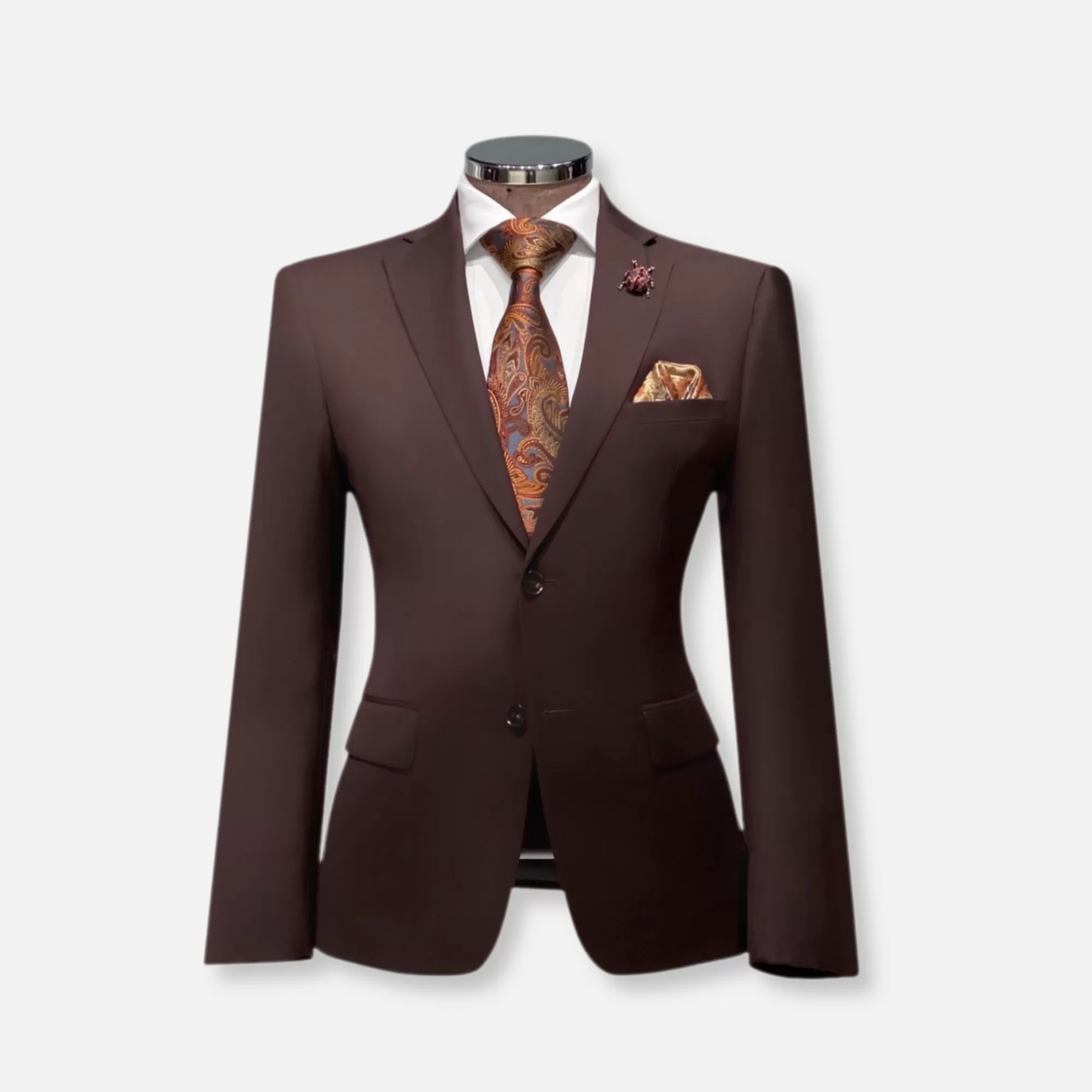 Dominic Solid Suit | New Edition Fashion Flash Sale