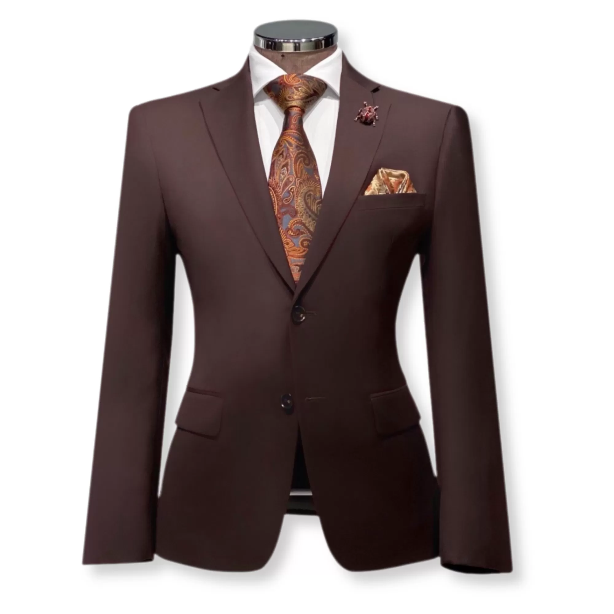 Dominic Solid Suit | New Edition Fashion Flash Sale