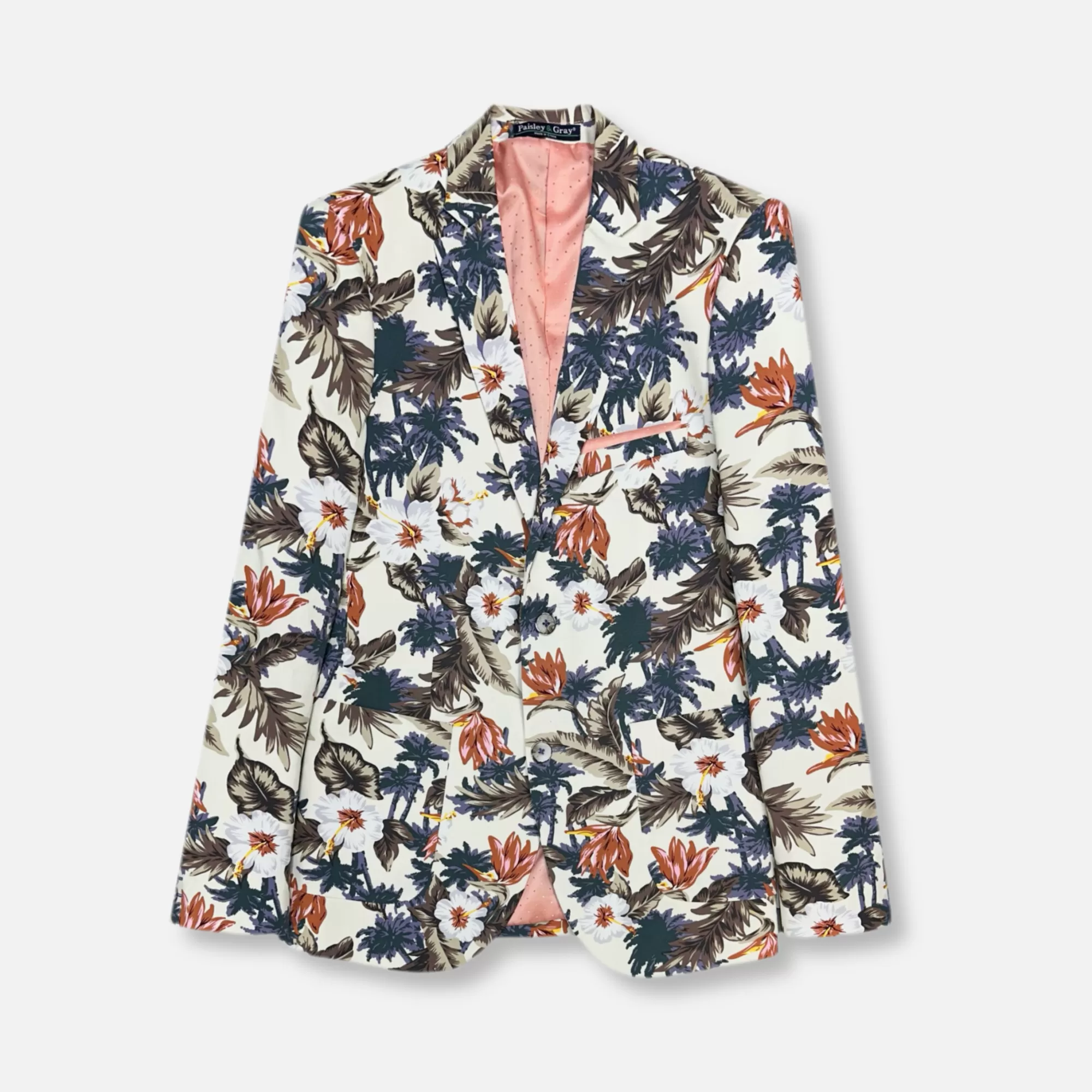 Dover Floral Notch Jacket | New Edition Fashion Fashion