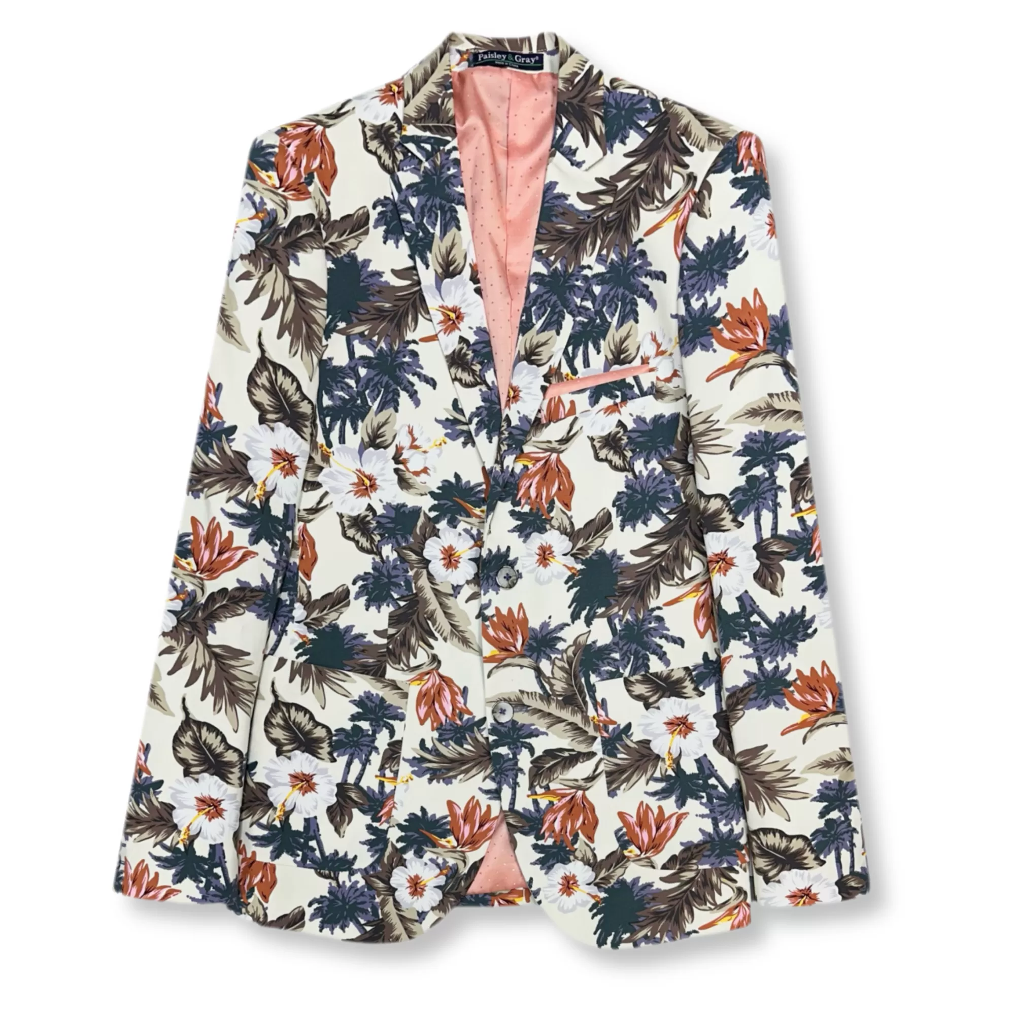 Dover Floral Notch Jacket | New Edition Fashion Fashion