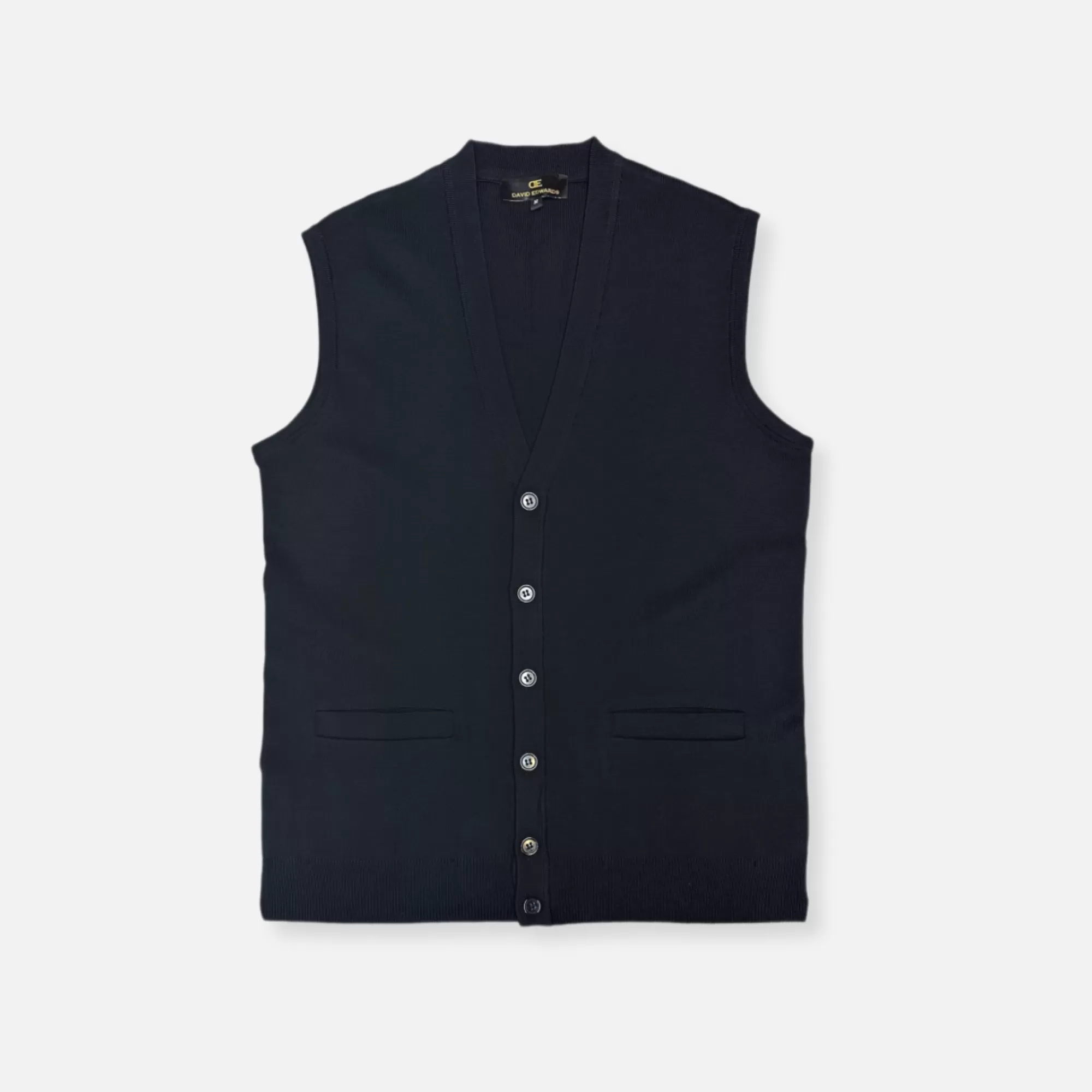 Dowlin Solid Knitted Sweater Vest | New Edition Fashion Outlet