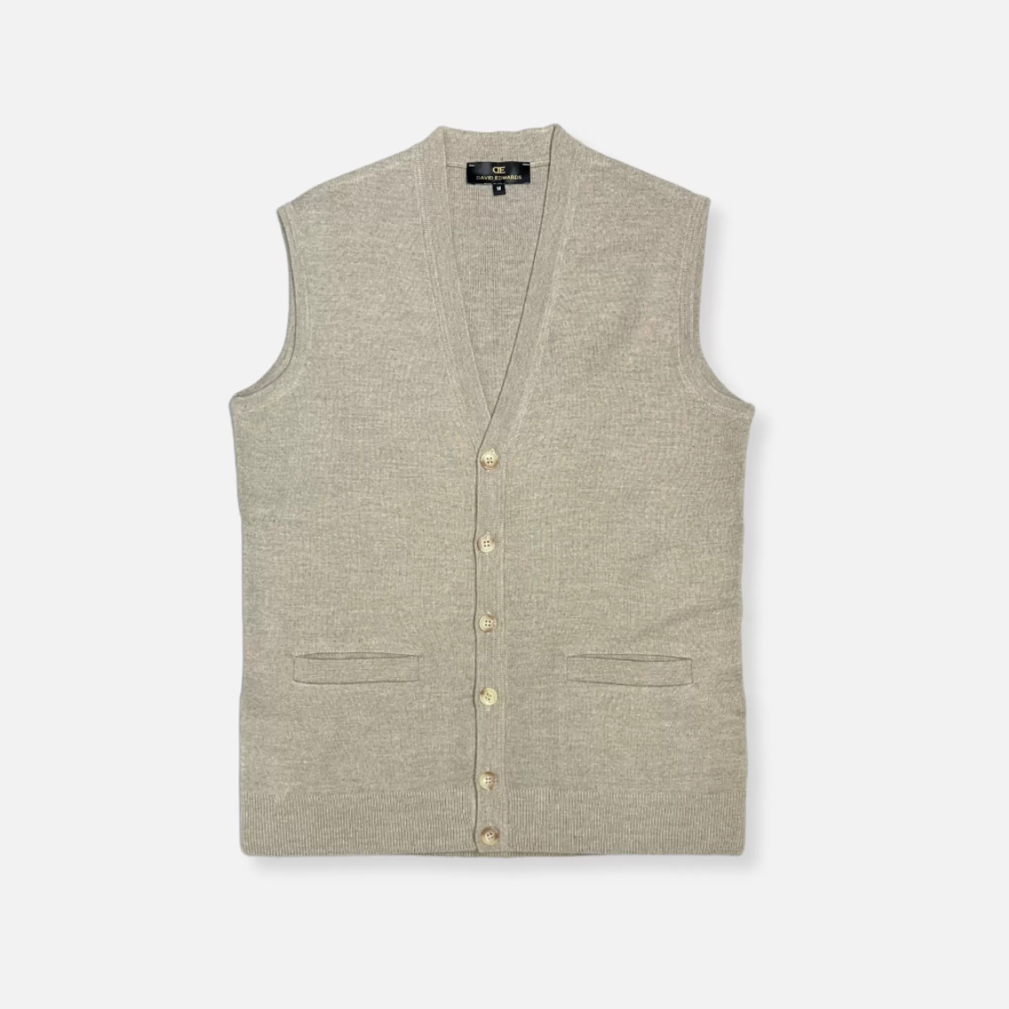 Dowlin Solid Knitted Sweater Vest | New Edition Fashion Shop