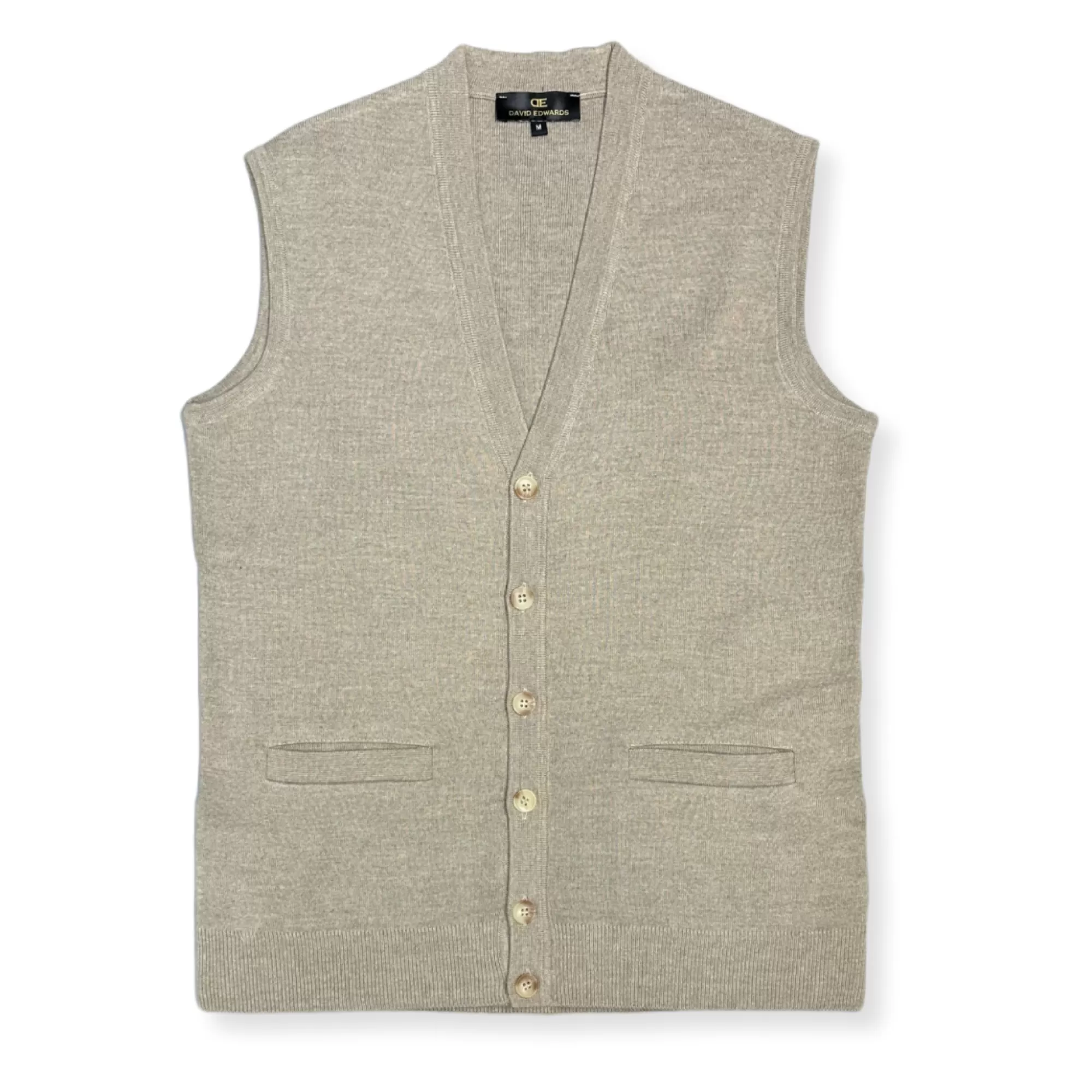 Dowlin Solid Knitted Sweater Vest | New Edition Fashion Shop