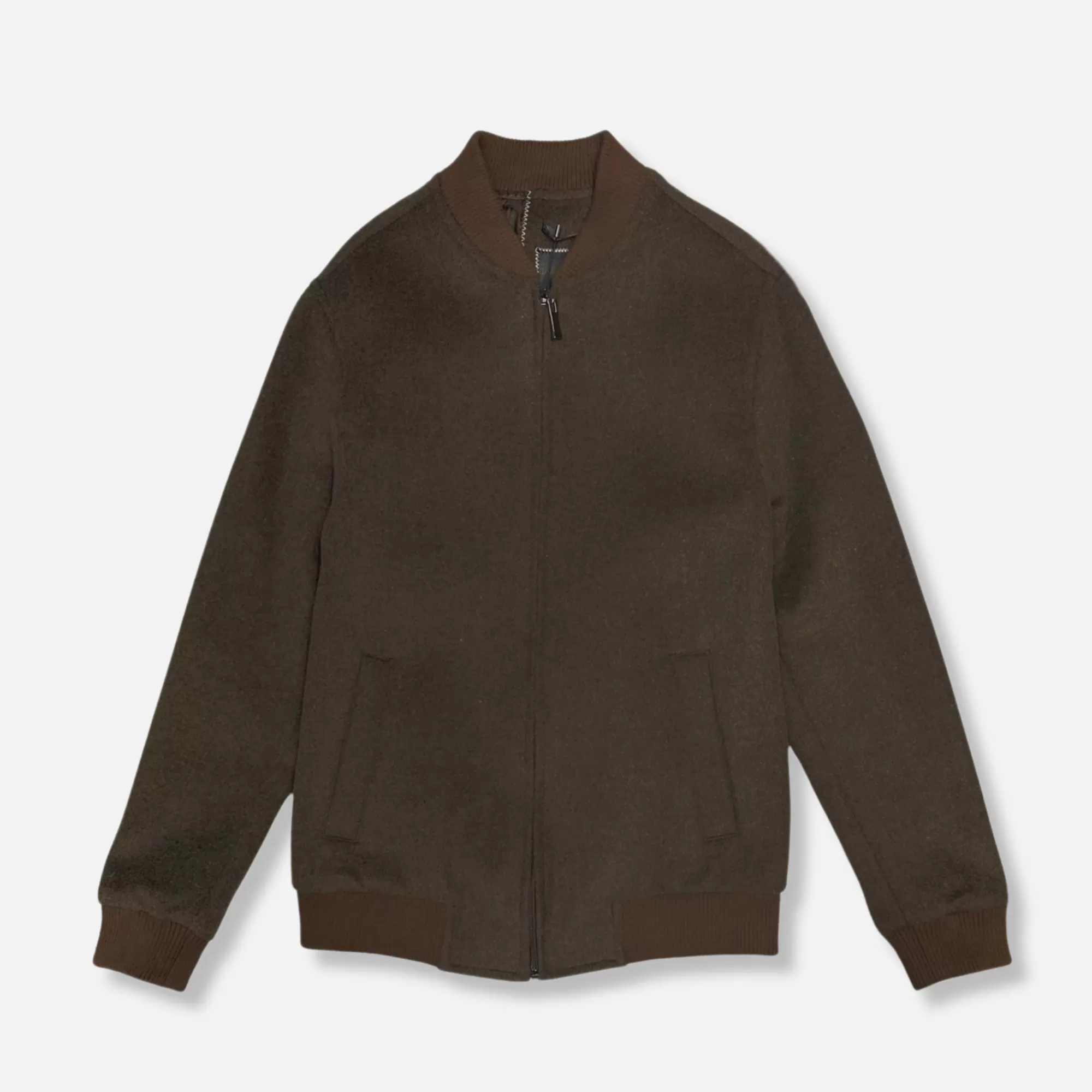 Drew Wool Blend Bomber Jacket | New Edition Fashion Store