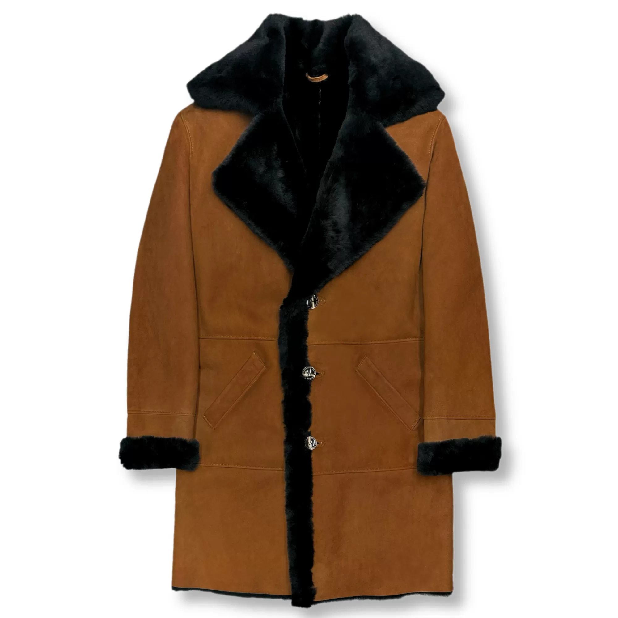 Dufner Long Shearling Coat | New Edition Fashion Fashion