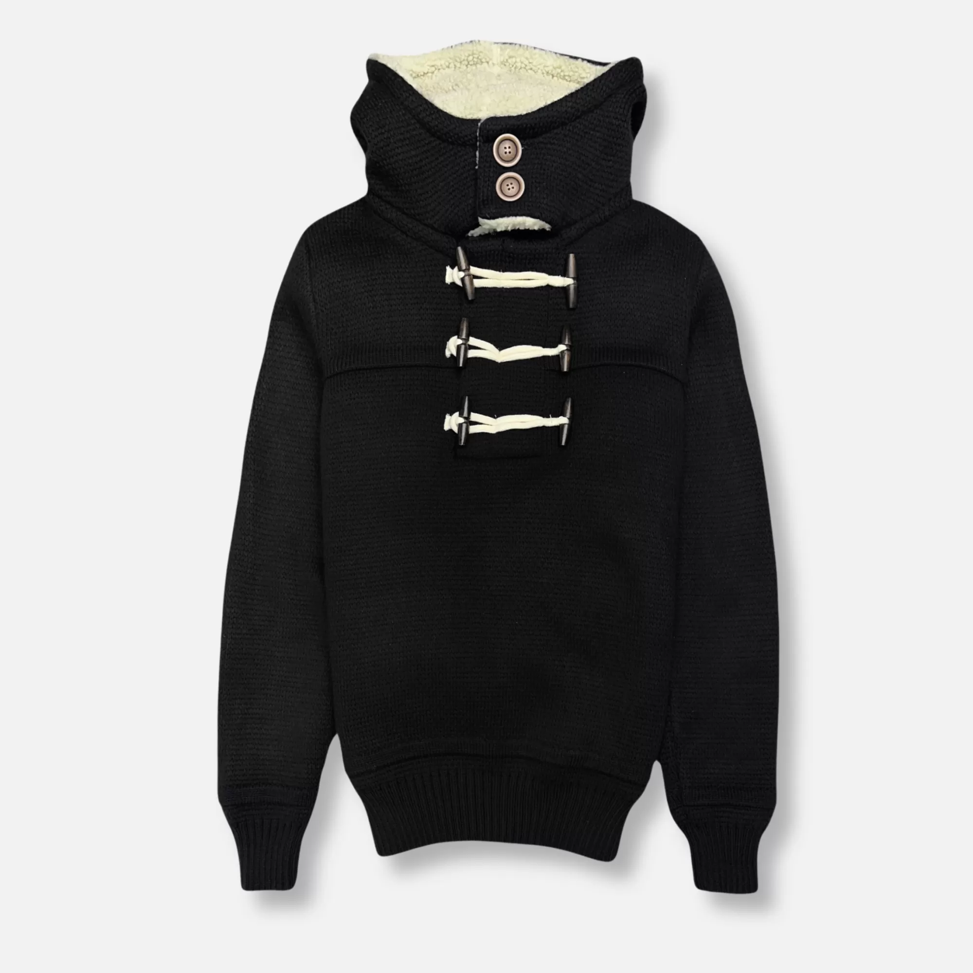 Durrell Toggle Knit Hoodie | New Edition Fashion Sale