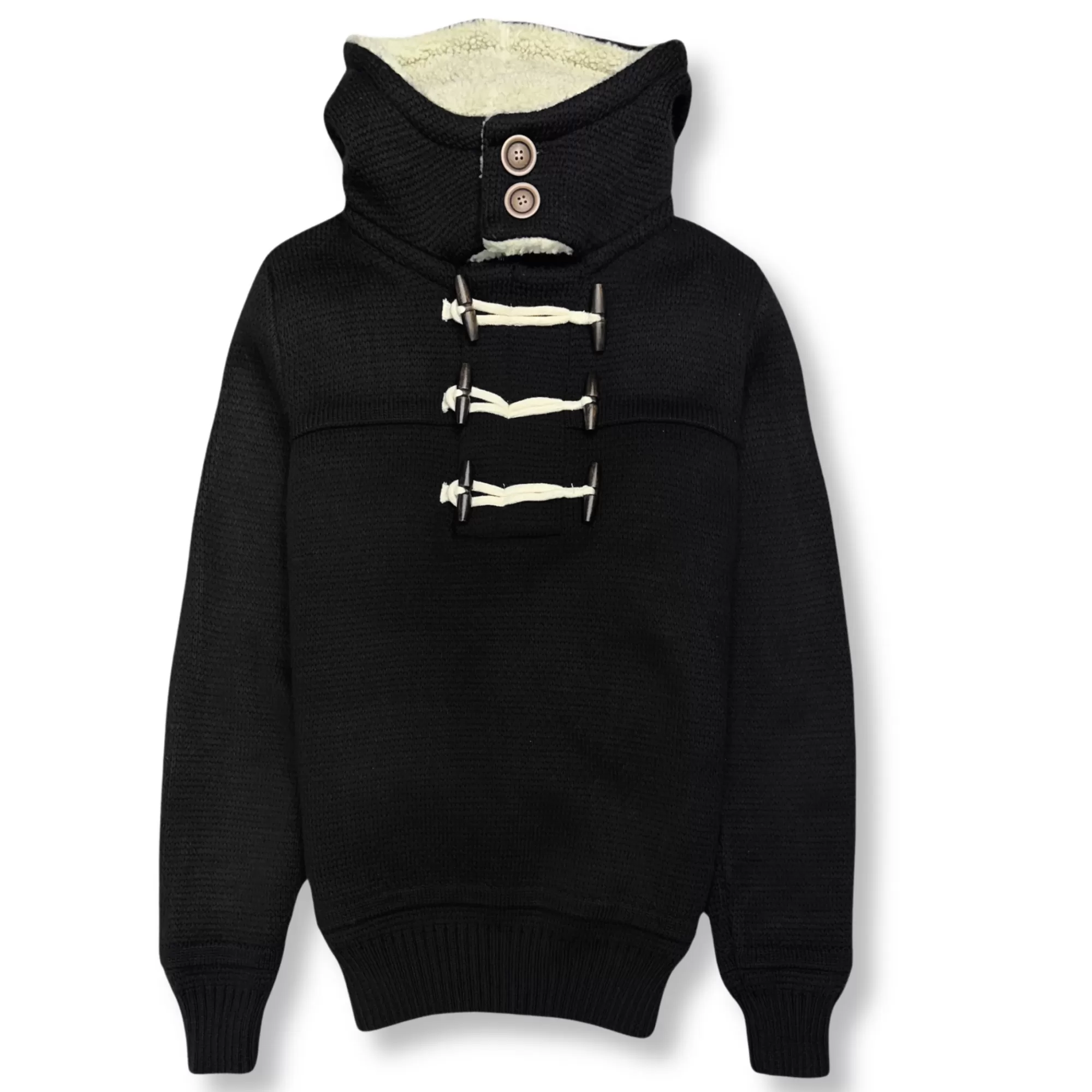 Durrell Toggle Knit Hoodie | New Edition Fashion Sale