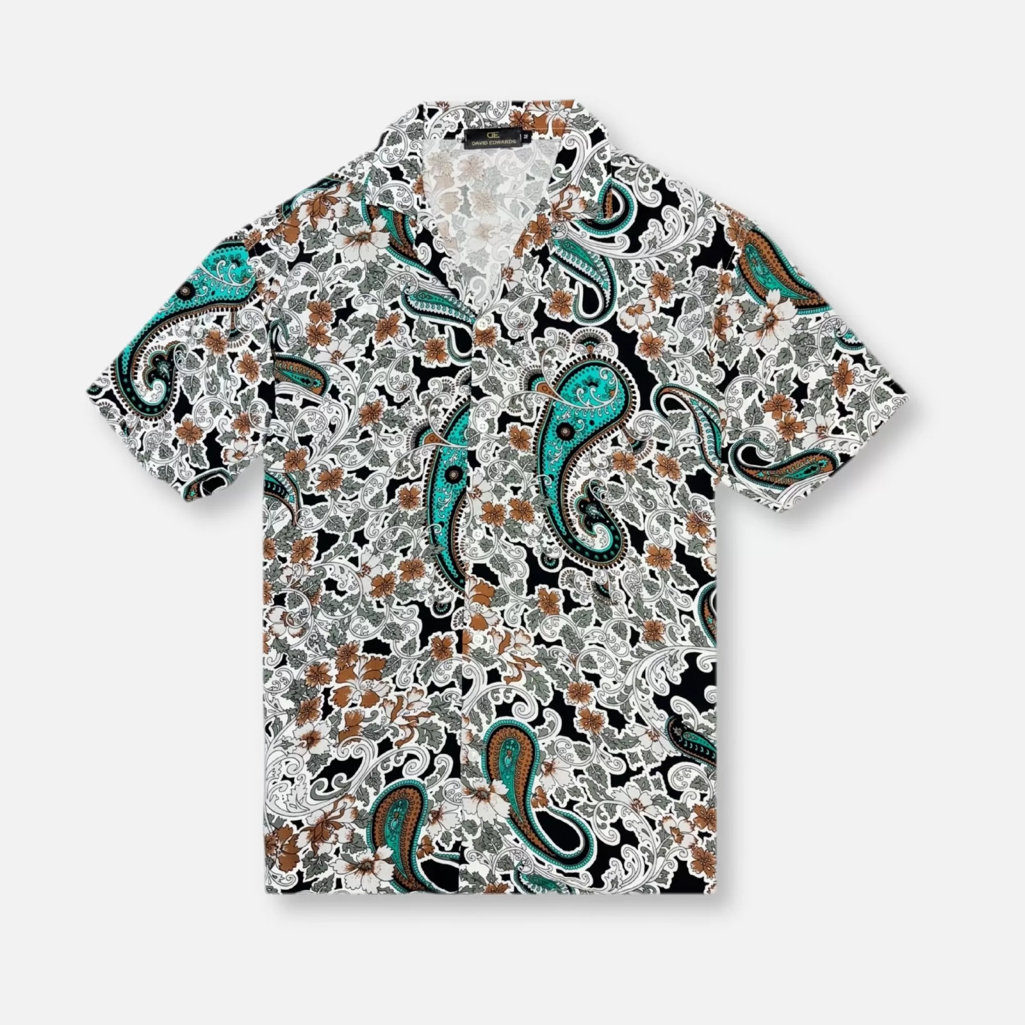 Dynam Tropical Revere Collar Shirt | New Edition Fashion Flash Sale