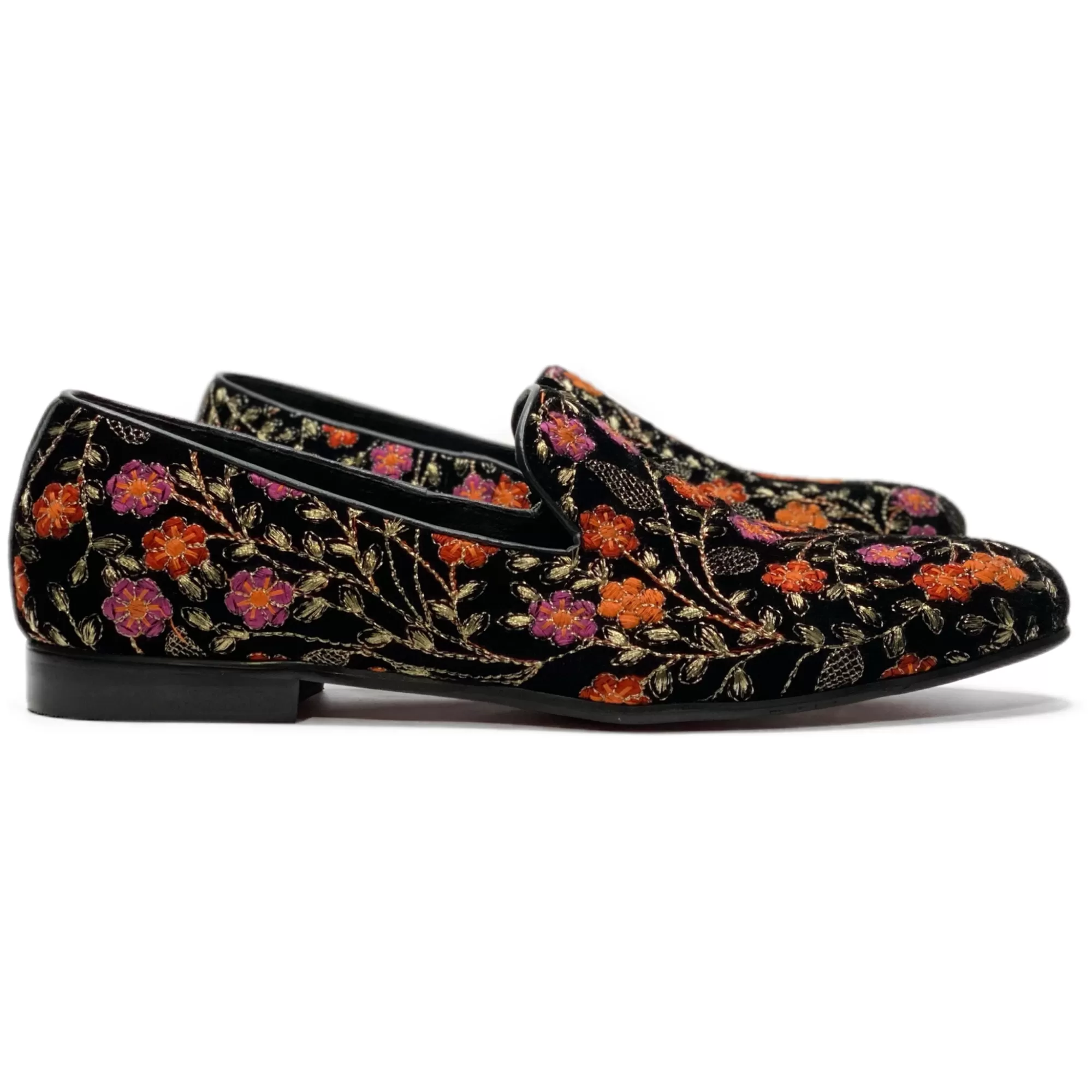 Felipe Floral Smoking Slipper | New Edition Fashion Clearance