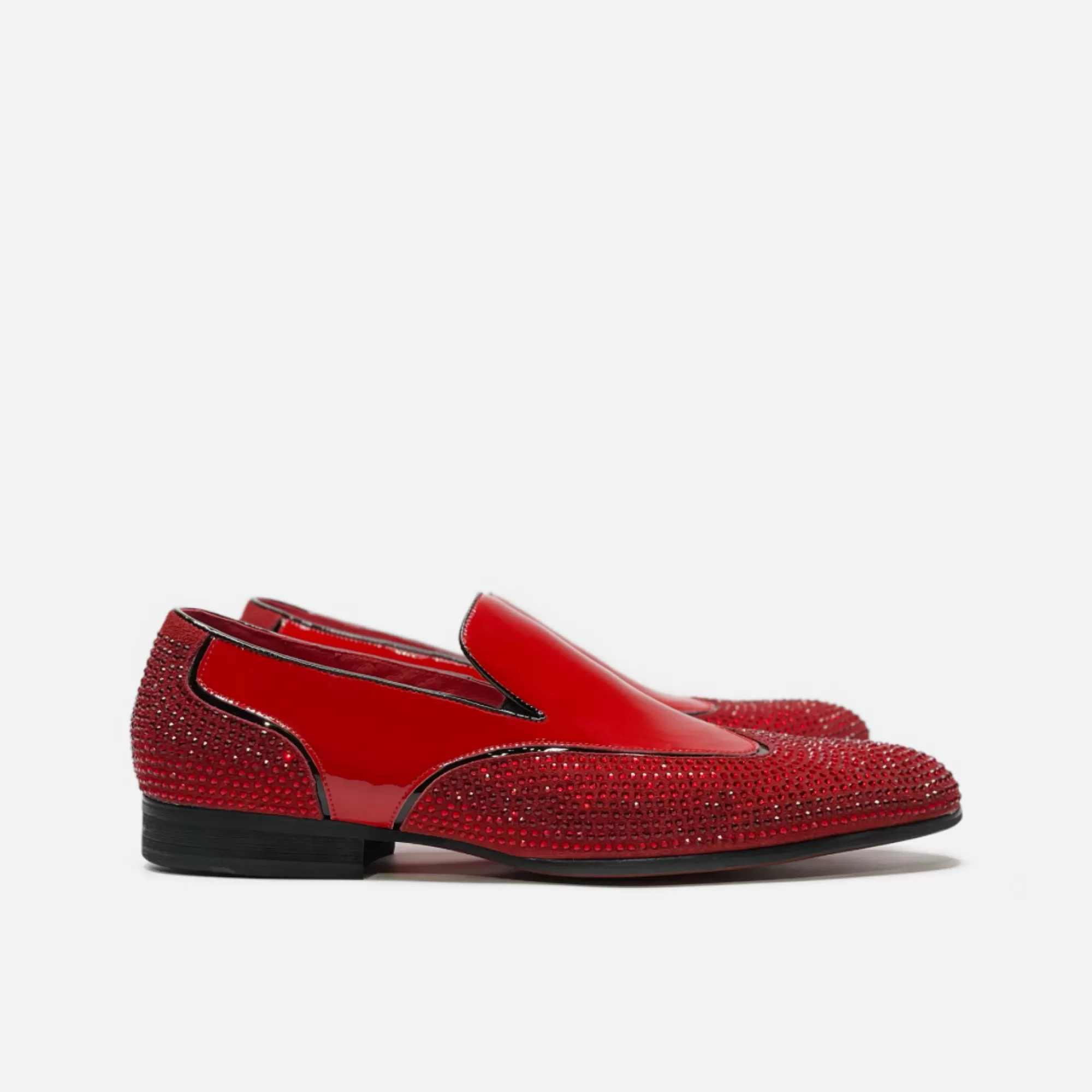 Fonzie Slip On Wingtip Dress Shoes | New Edition Fashion Shop