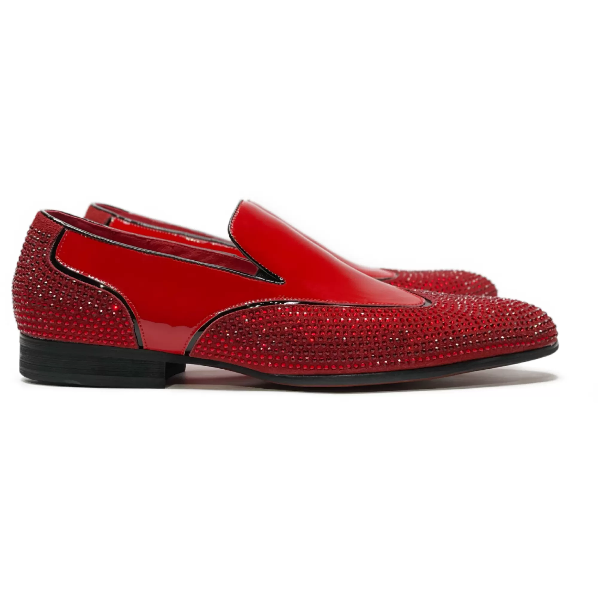 Fonzie Slip On Wingtip Dress Shoes | New Edition Fashion Shop