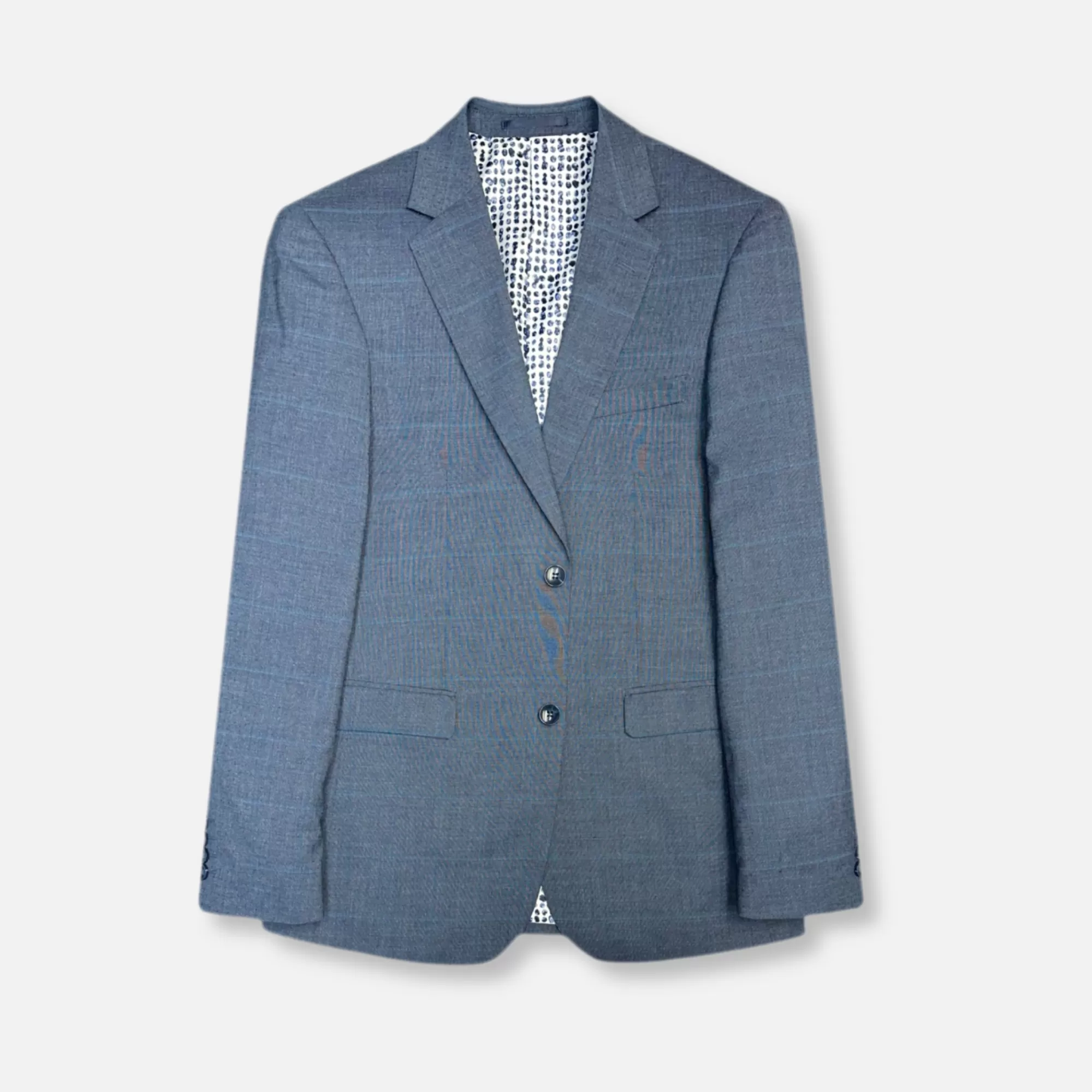 Galas Slim Windowpane Suit | New Edition Fashion Hot