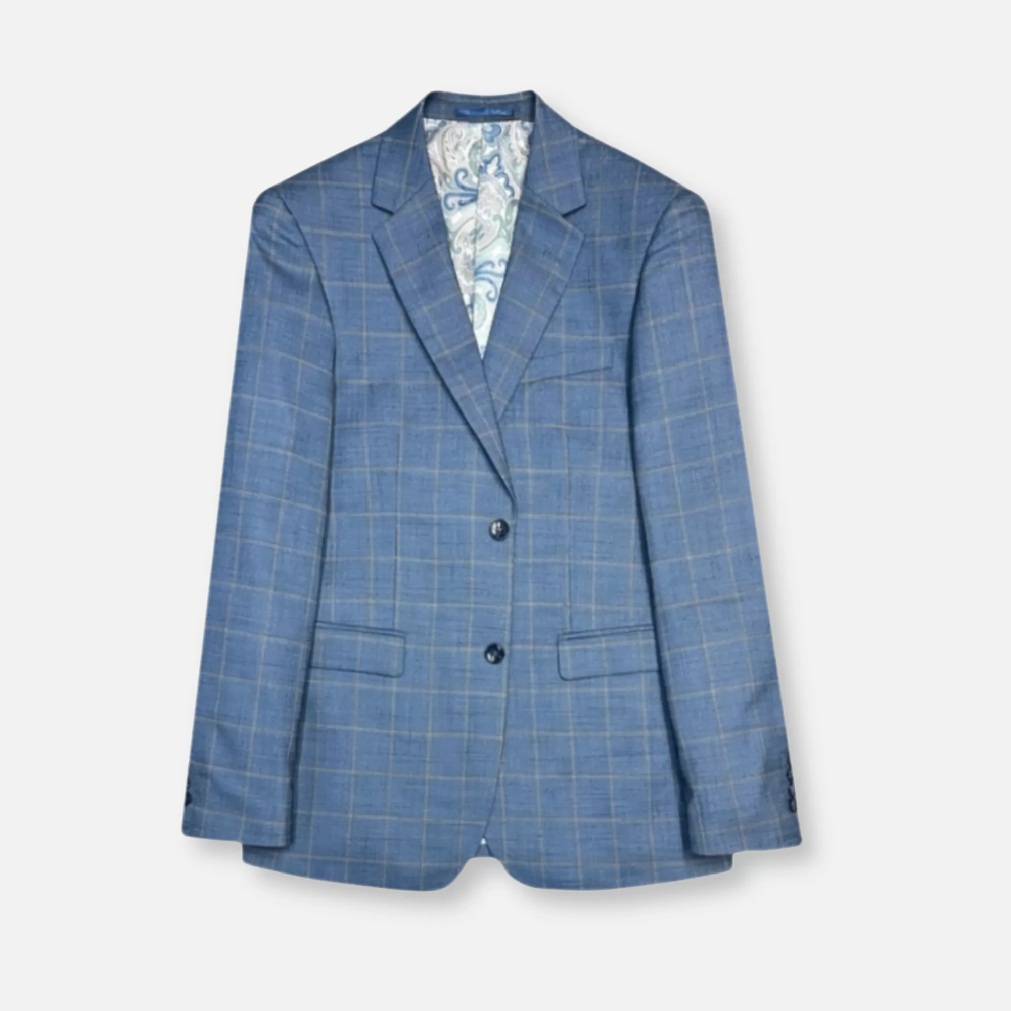 Galkin Slim Windowpane Suit | New Edition Fashion Discount