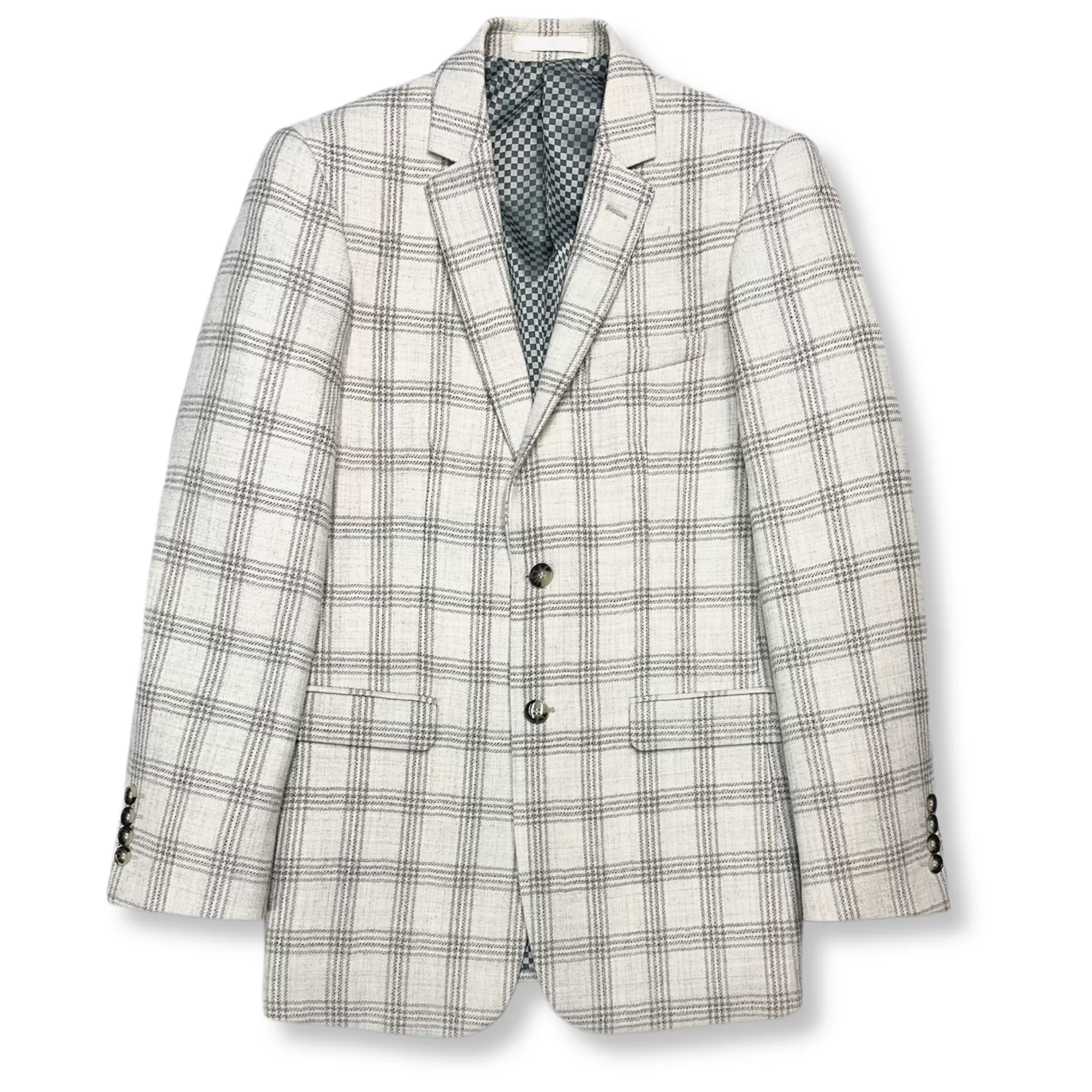 Geoffrey Plaid Wool Sport Coat | New Edition Fashion Discount