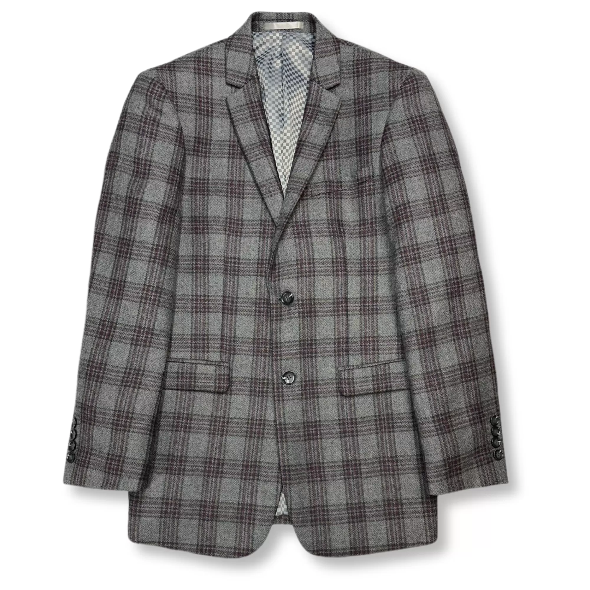 Gian Plaid Sport Coat | New Edition Fashion Hot