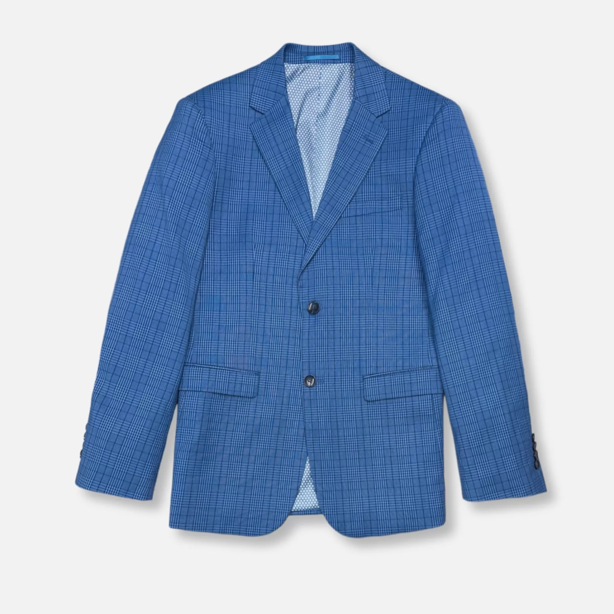 Giordano Slim Glen Plaid Suit | New Edition Fashion Best